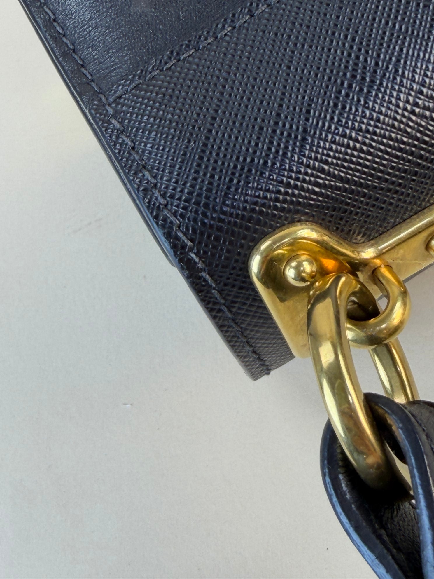 Prada Black City Cahier Bag