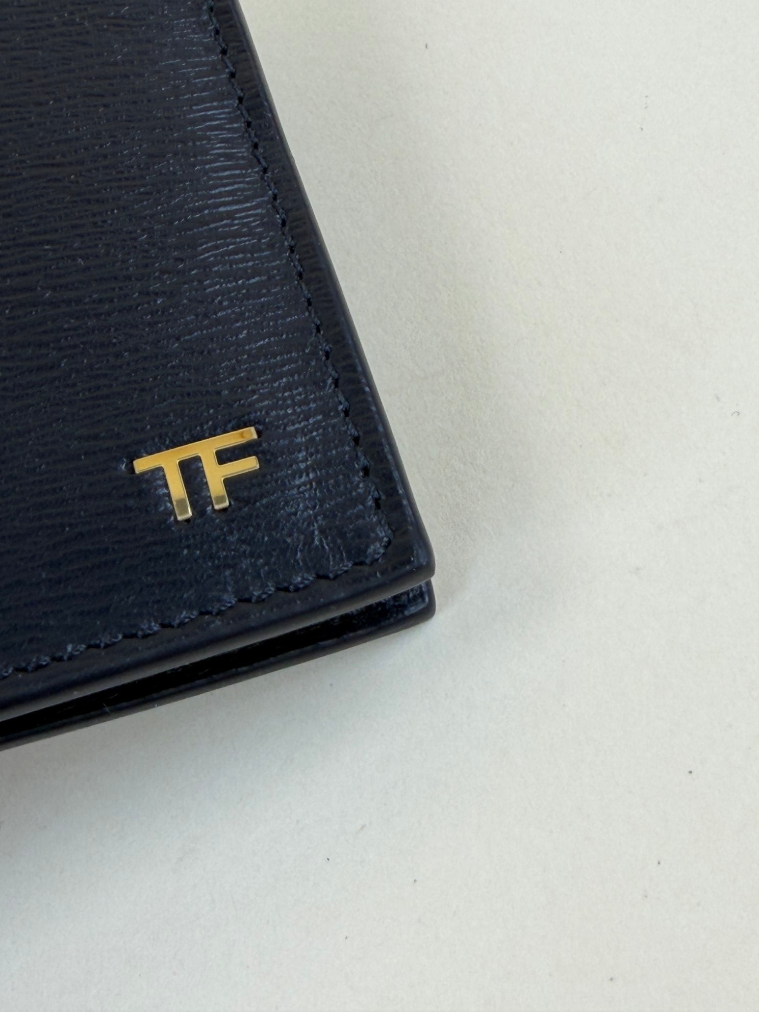 Tom Ford Black Small Money Clip Wallet