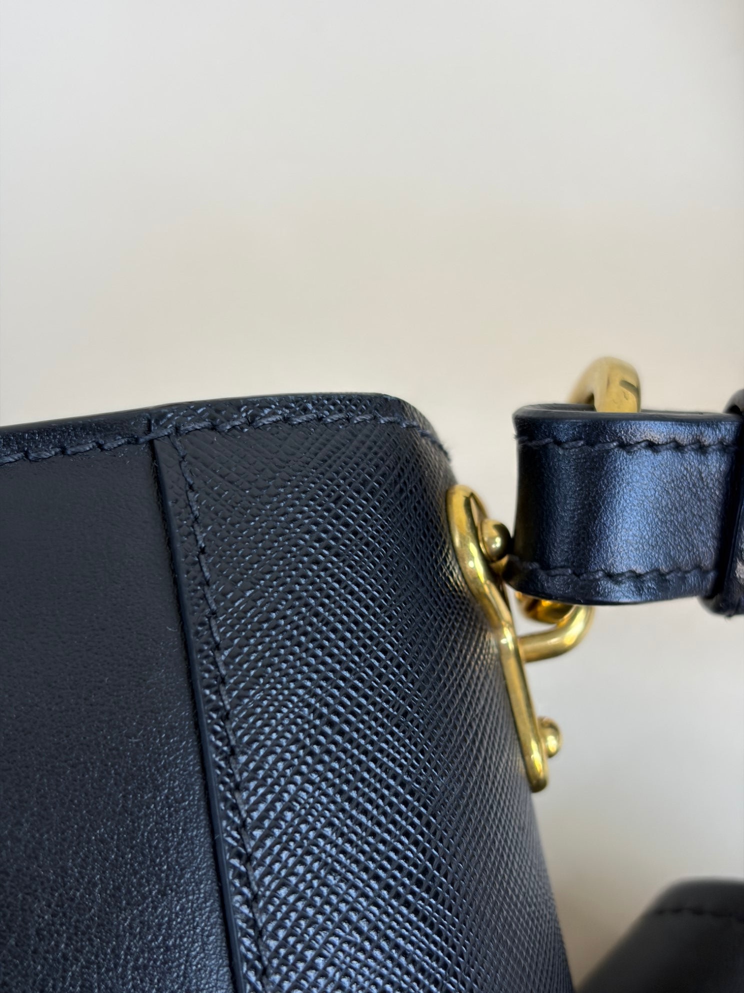 Prada Black City Cahier Bag