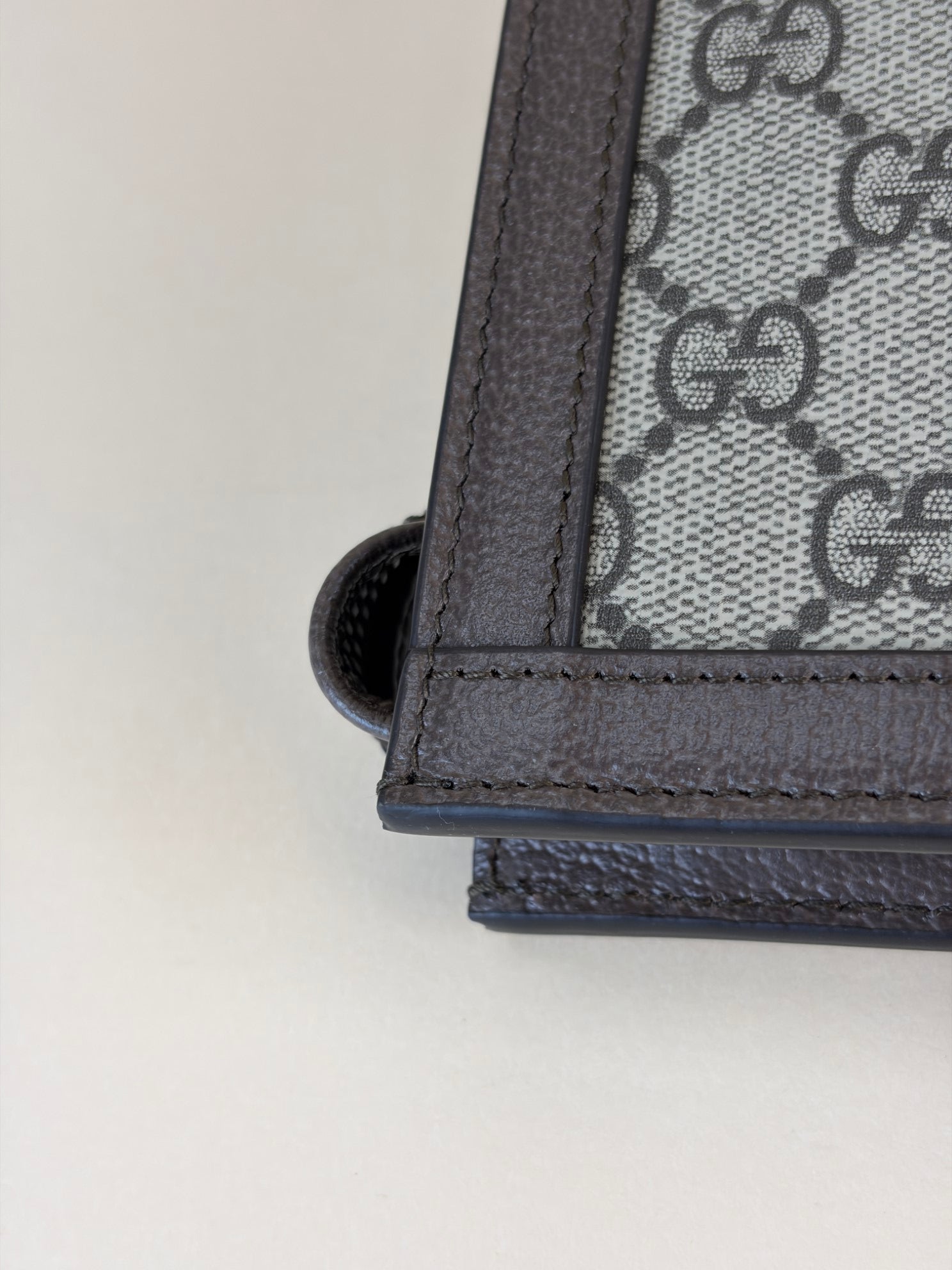 Gucci Ebony GG Supreme Ophidia Small Pouch