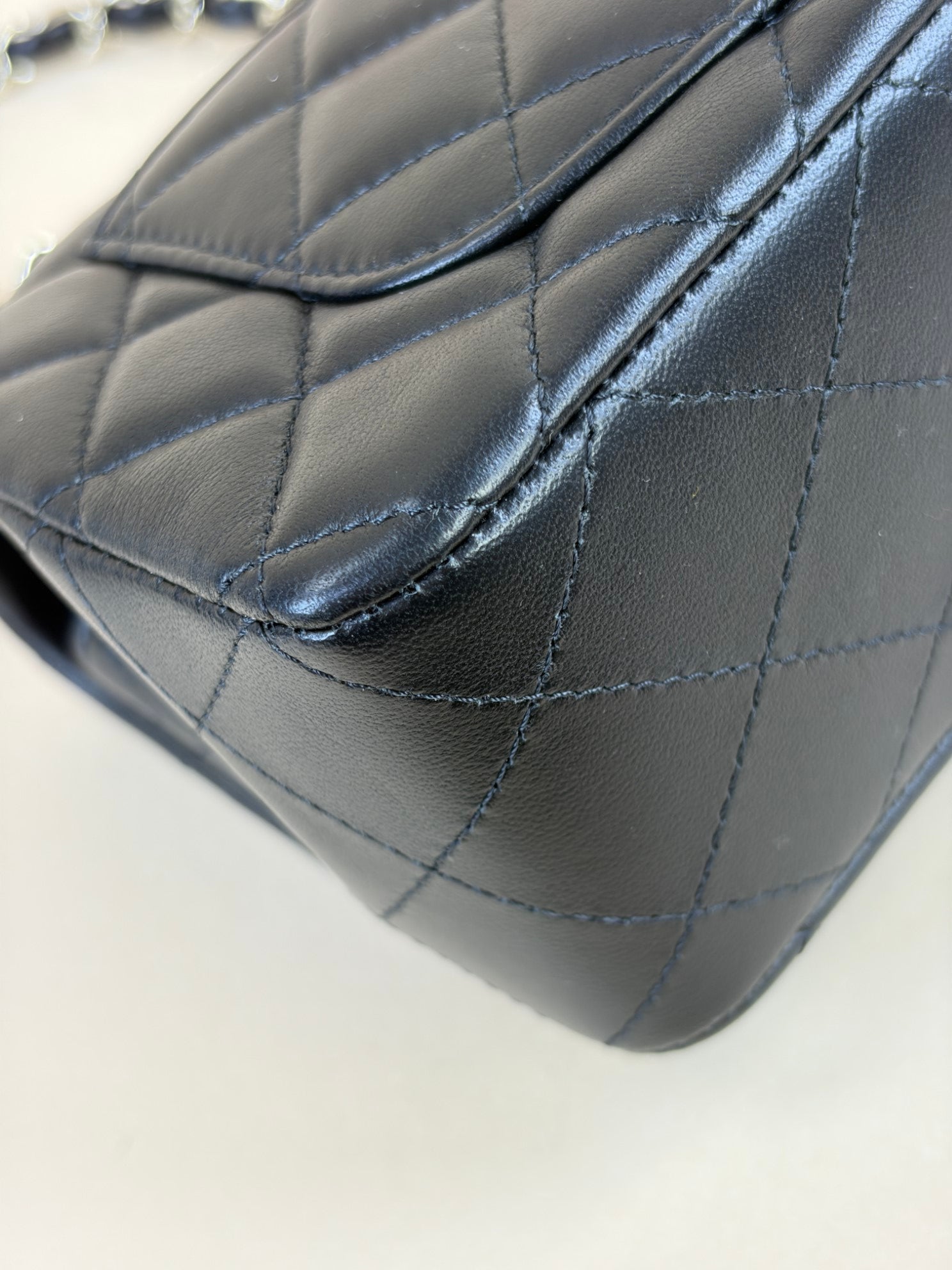 Chanel Black Classic Mini Rectangular Flap Bag