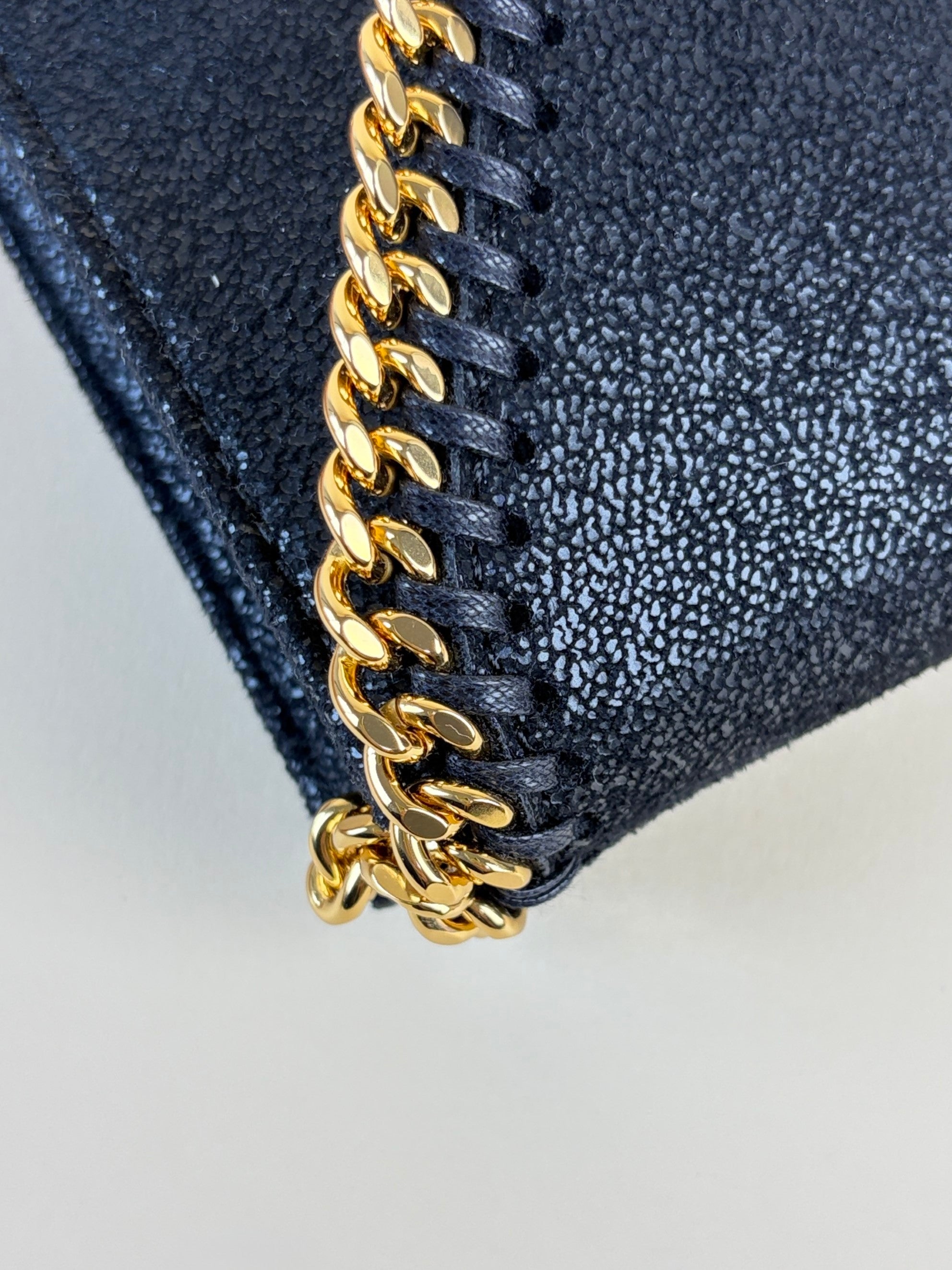 Stella Mccartney Black Falabella Chain Bag