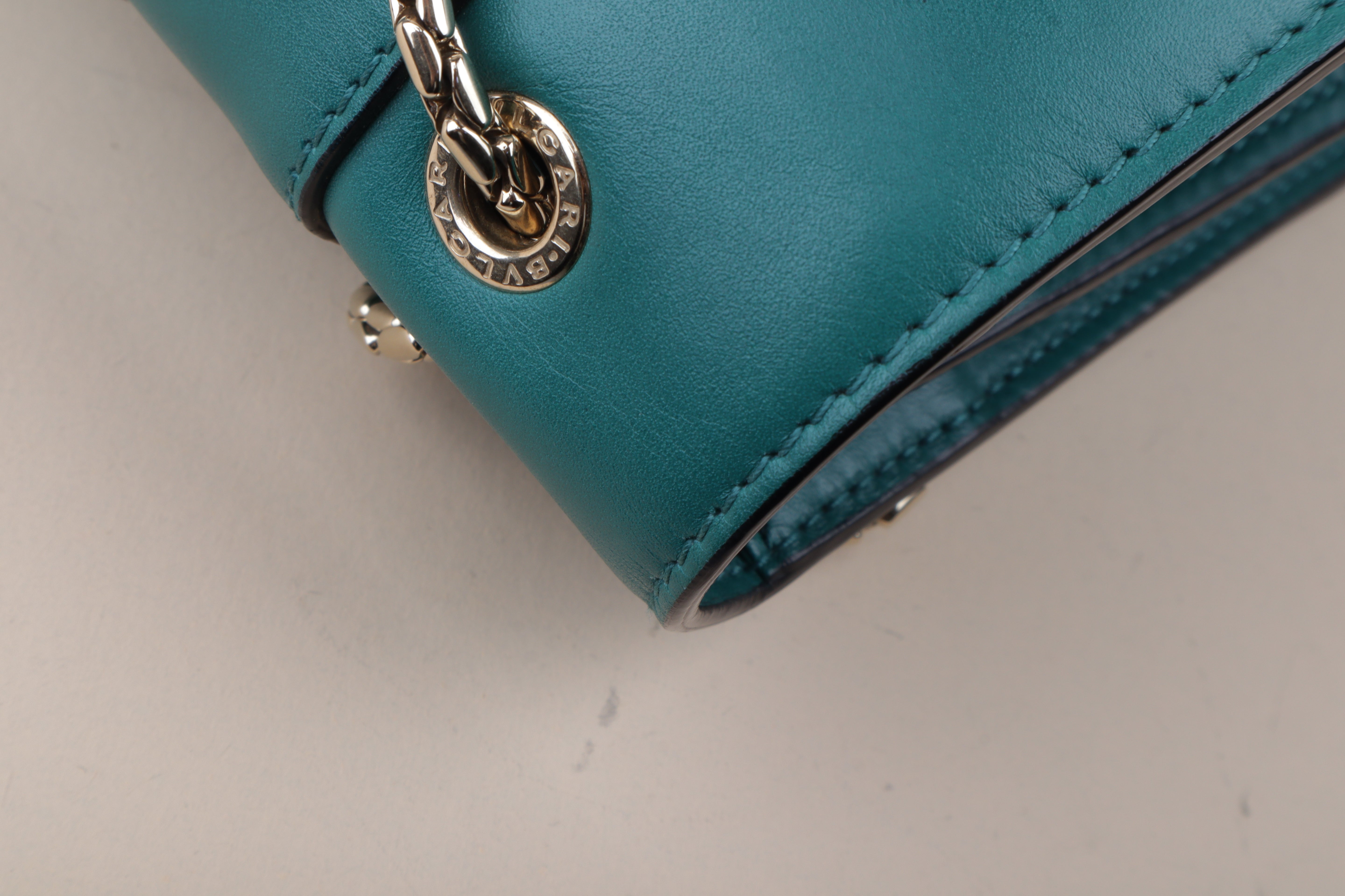 Bvlgari Green Serpenti Forever Bag