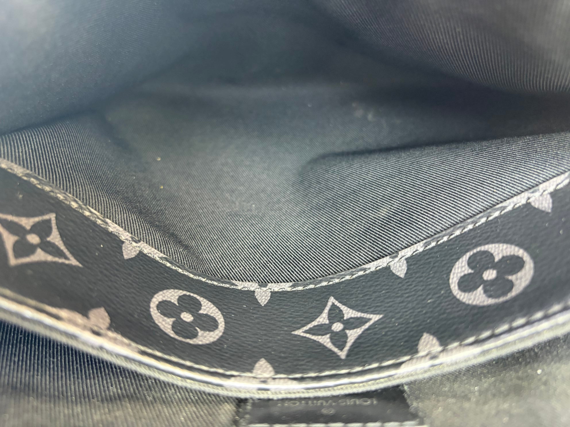 Louis Vuitton Monogram Eclipse District PM Crossbody Bag