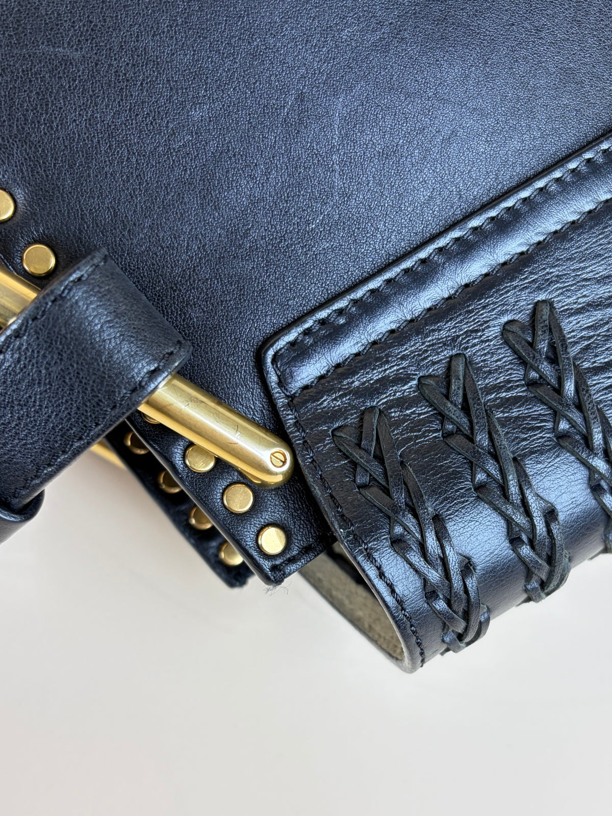 Chloe Black hudson medium leather