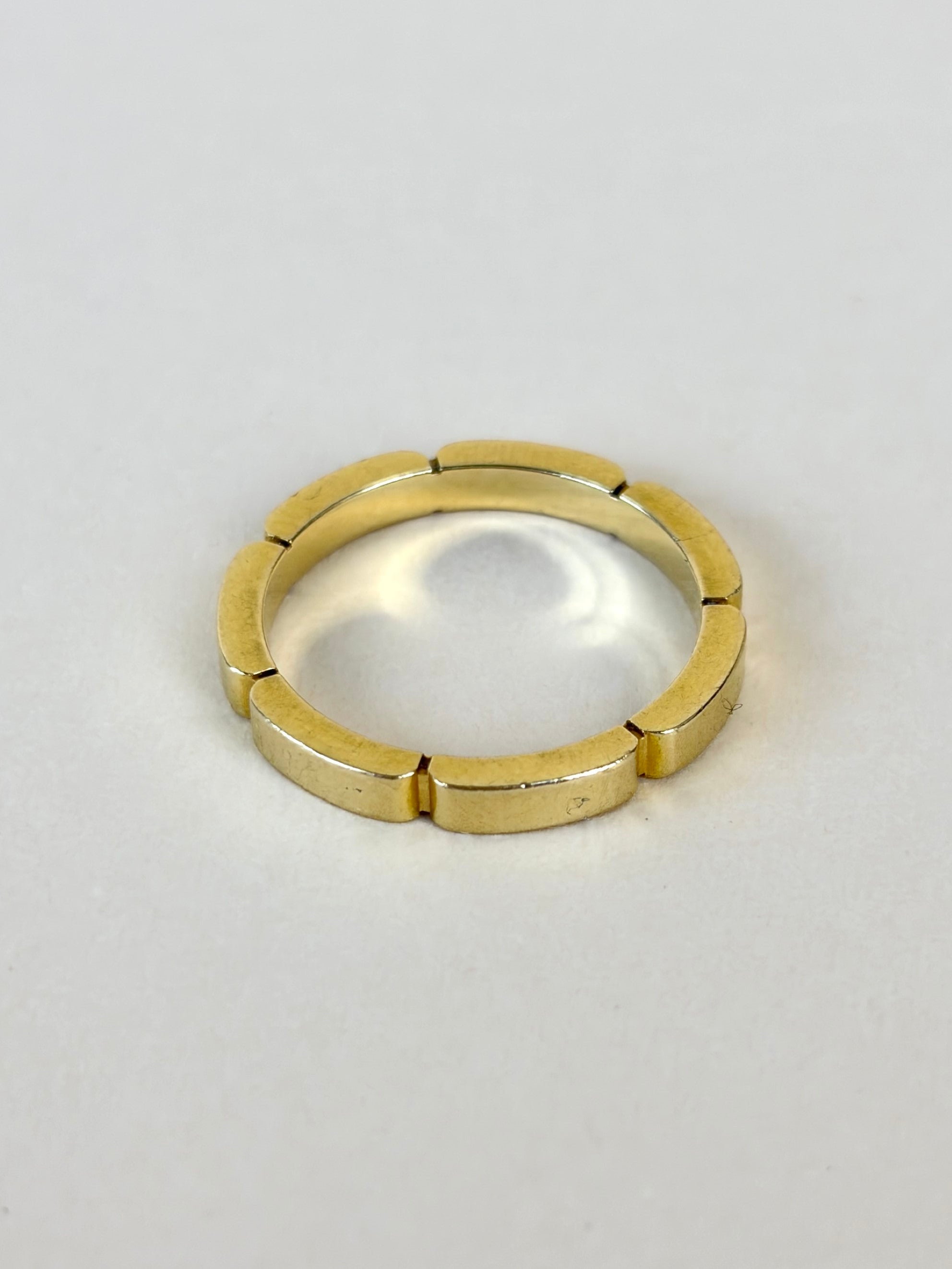Cartier Moillon panther 18Kyellow Gold wedding band