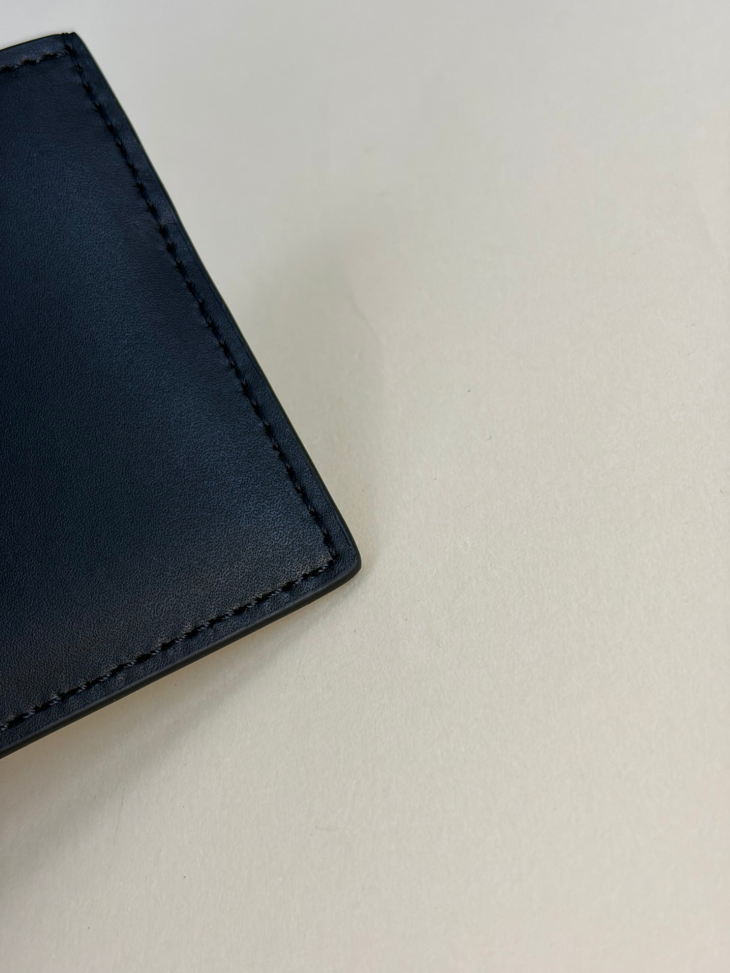 Valentino Black VLTN Logo Card Holder