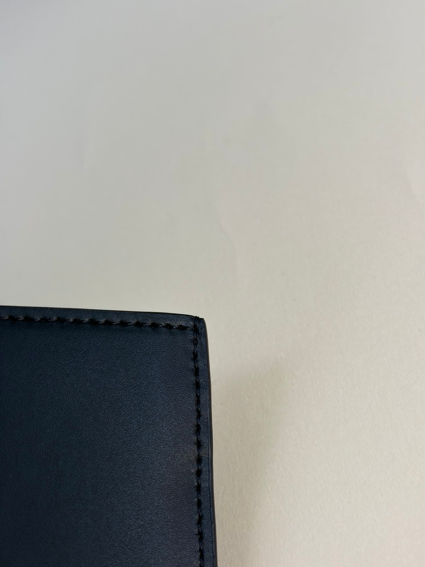 Valentino Black VLTN Logo Card Holder