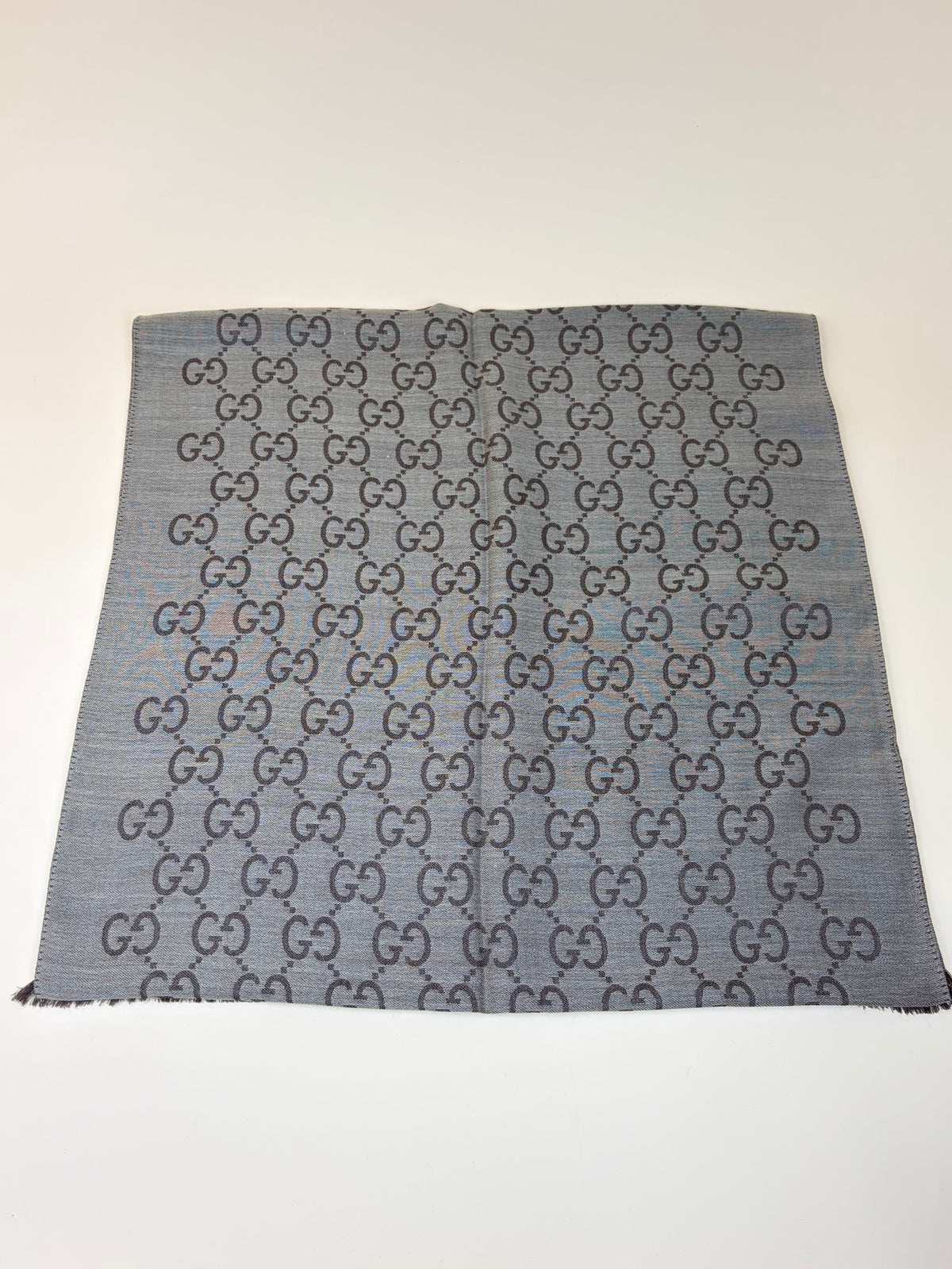 Gucci brown GG wool Scarf