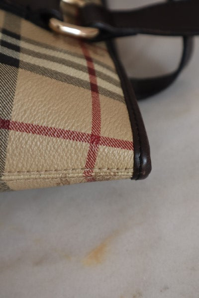 Burberry Bicolor Haymarket Regent Shoulder Bag-handbag-Burberry-The Closet Egypt