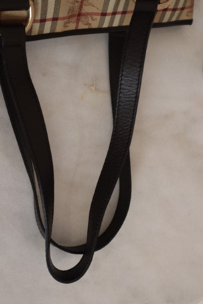 Burberry Bicolor Haymarket Regent Shoulder Bag-handbag-Burberry-The Closet Egypt