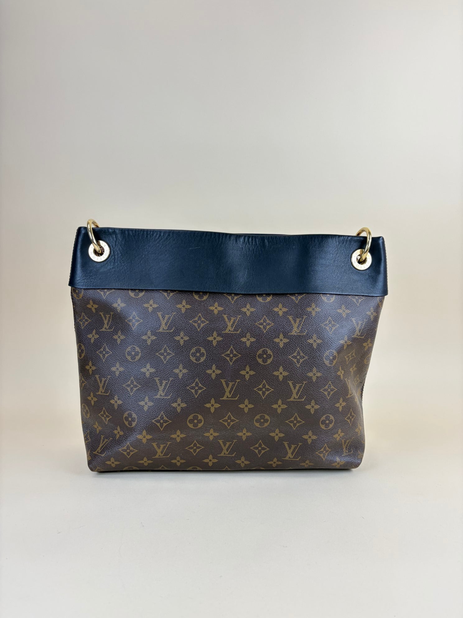 Louis Vuitton Monogram Black Tuileries Hobo Bag