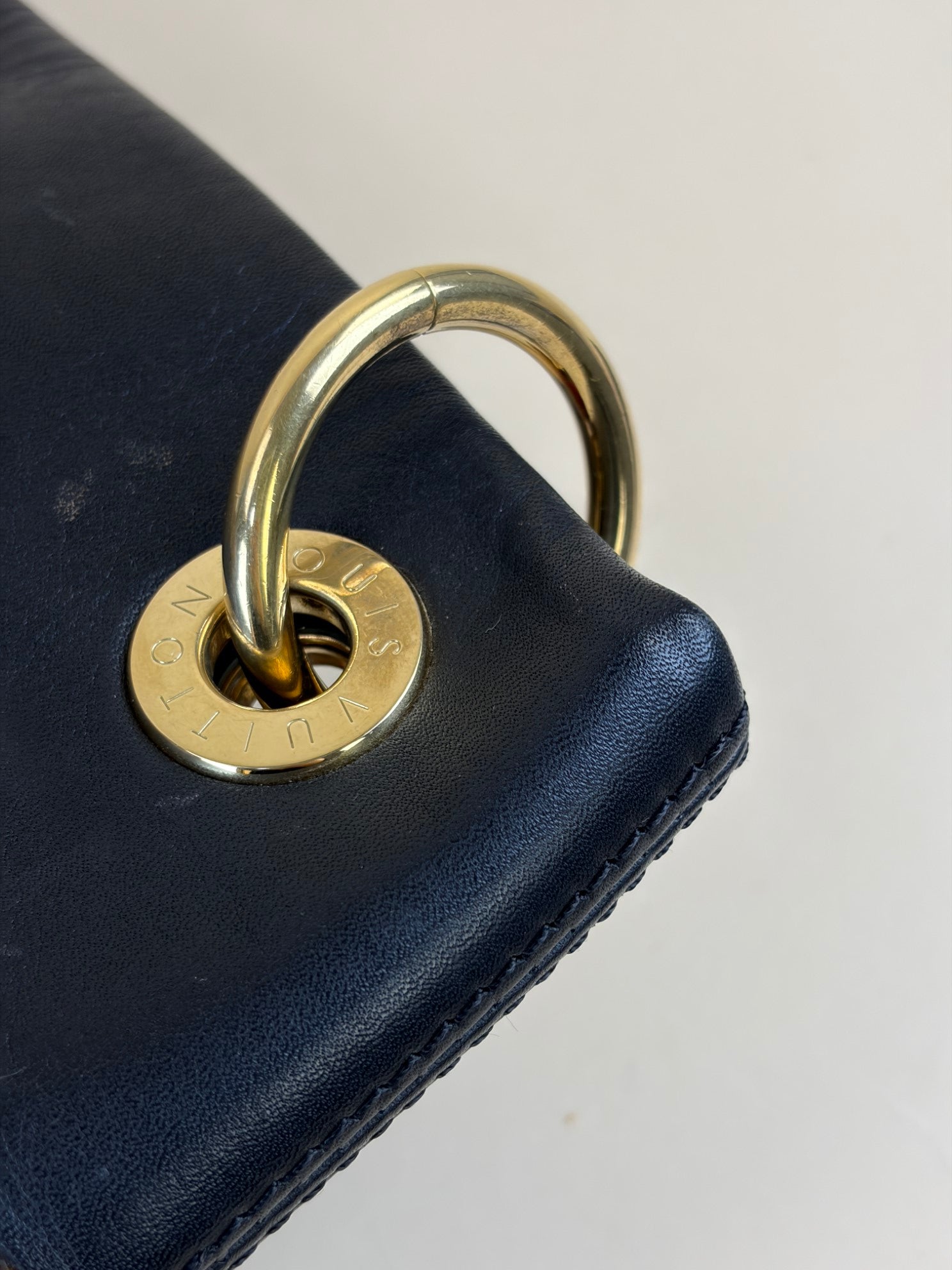 Louis Vuitton Monogram Black Tuileries Hobo Bag