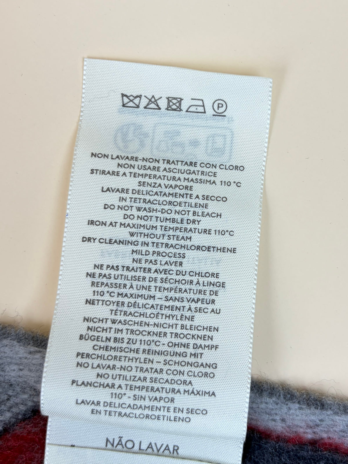 Gucci grey gg Nikky Web Wool Scarf