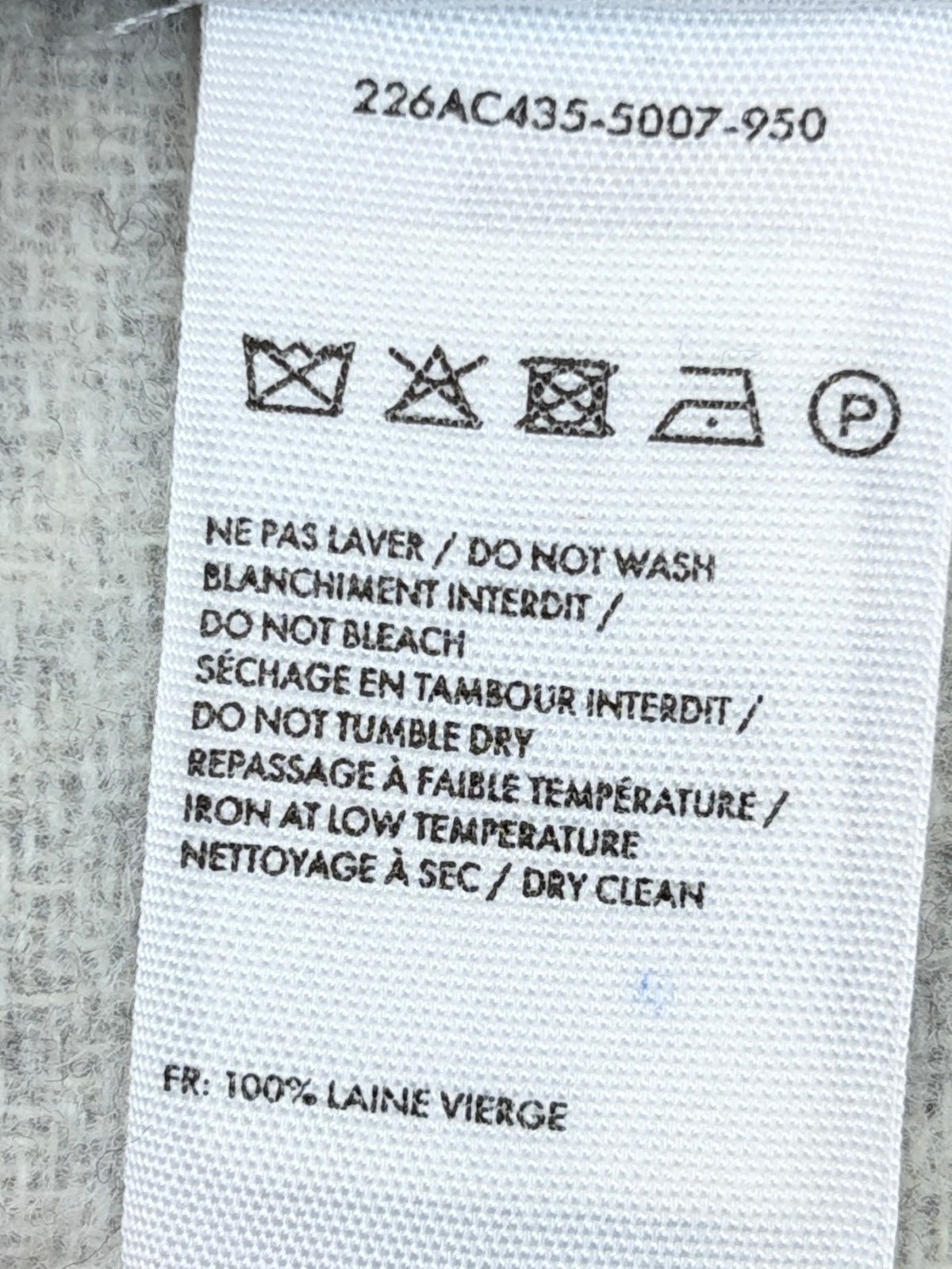 Jacquemus grey lcharpe Logo jacquard Wool Scarf