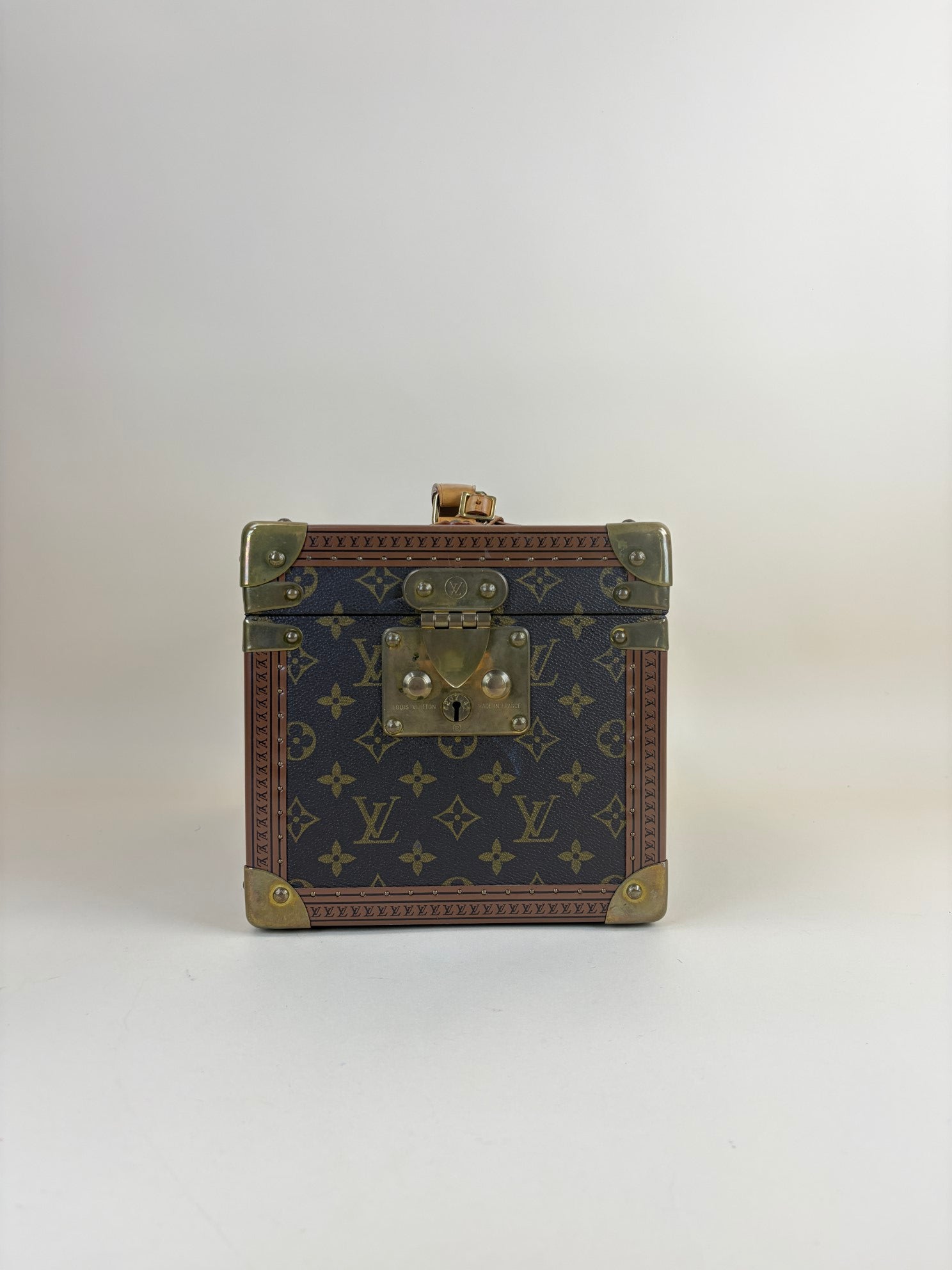Louis Vuitton Monogram boite flacons beauty train trunk case
