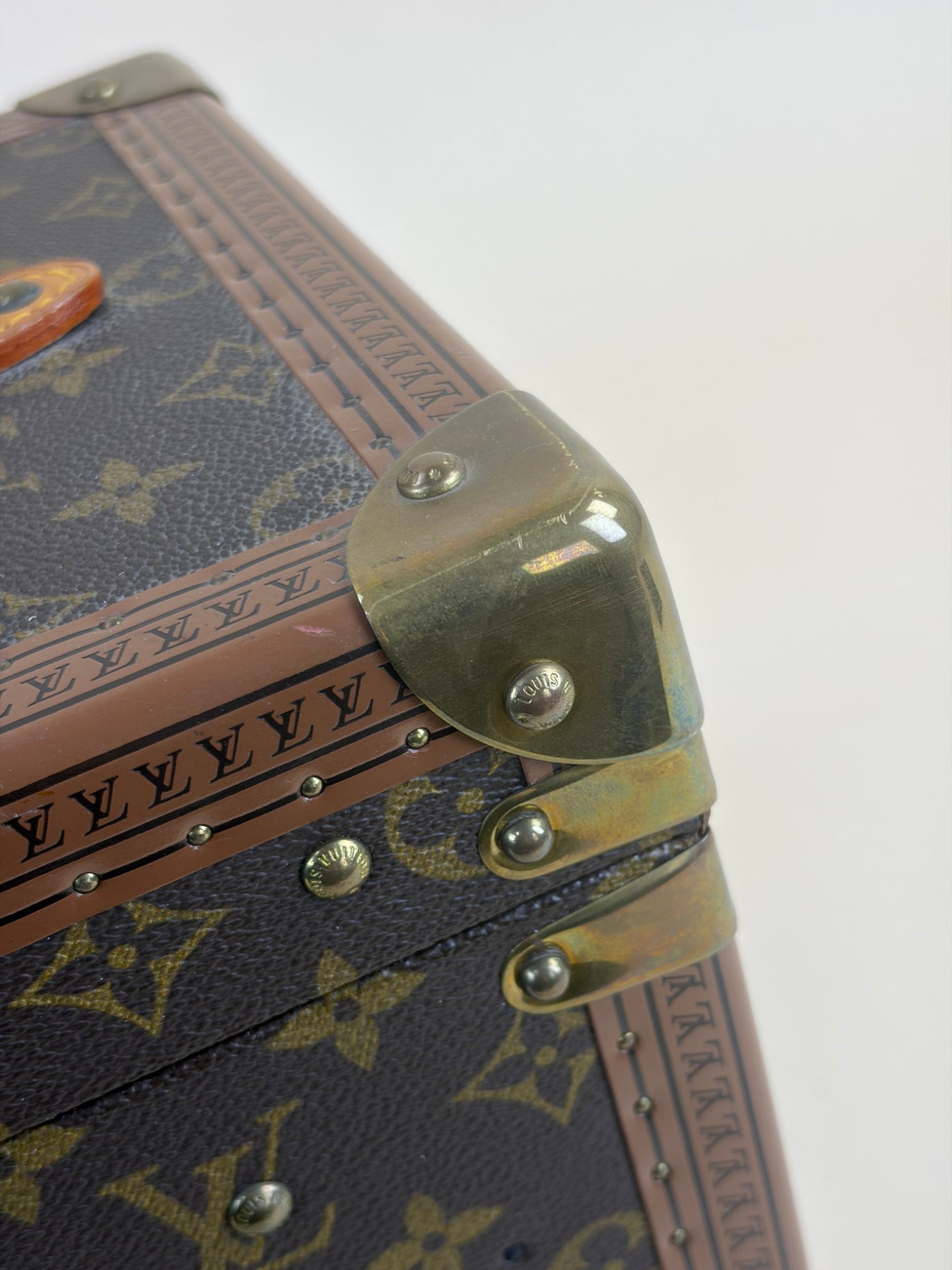 Louis Vuitton Monogram boite flacons beauty train trunk case