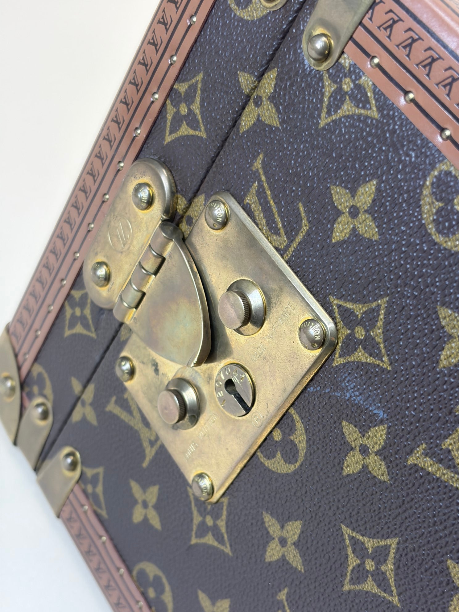Louis Vuitton Monogram boite flacons beauty train trunk case