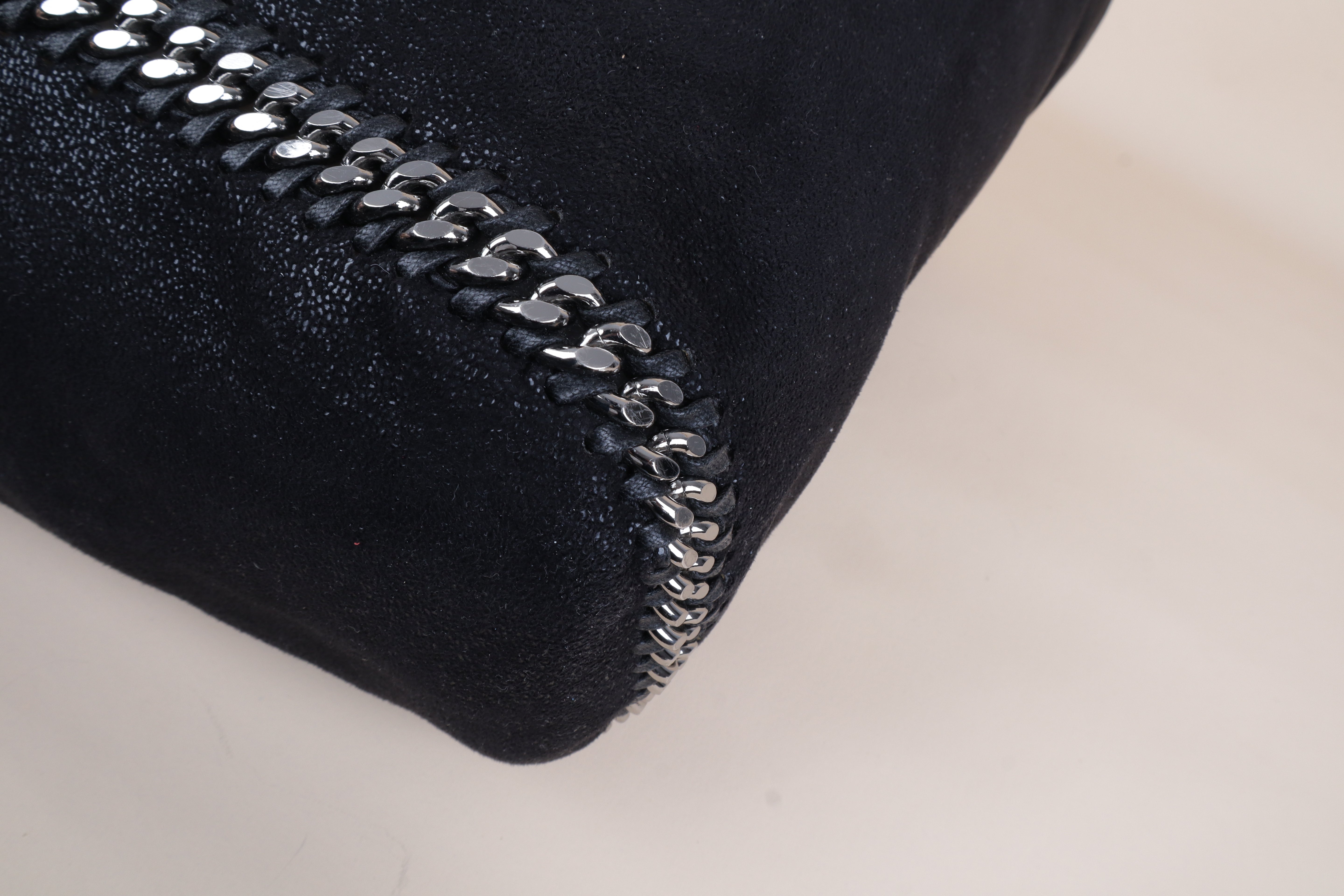 Stella Mccartney Bicolor Velvet Reversible Falabella Bag