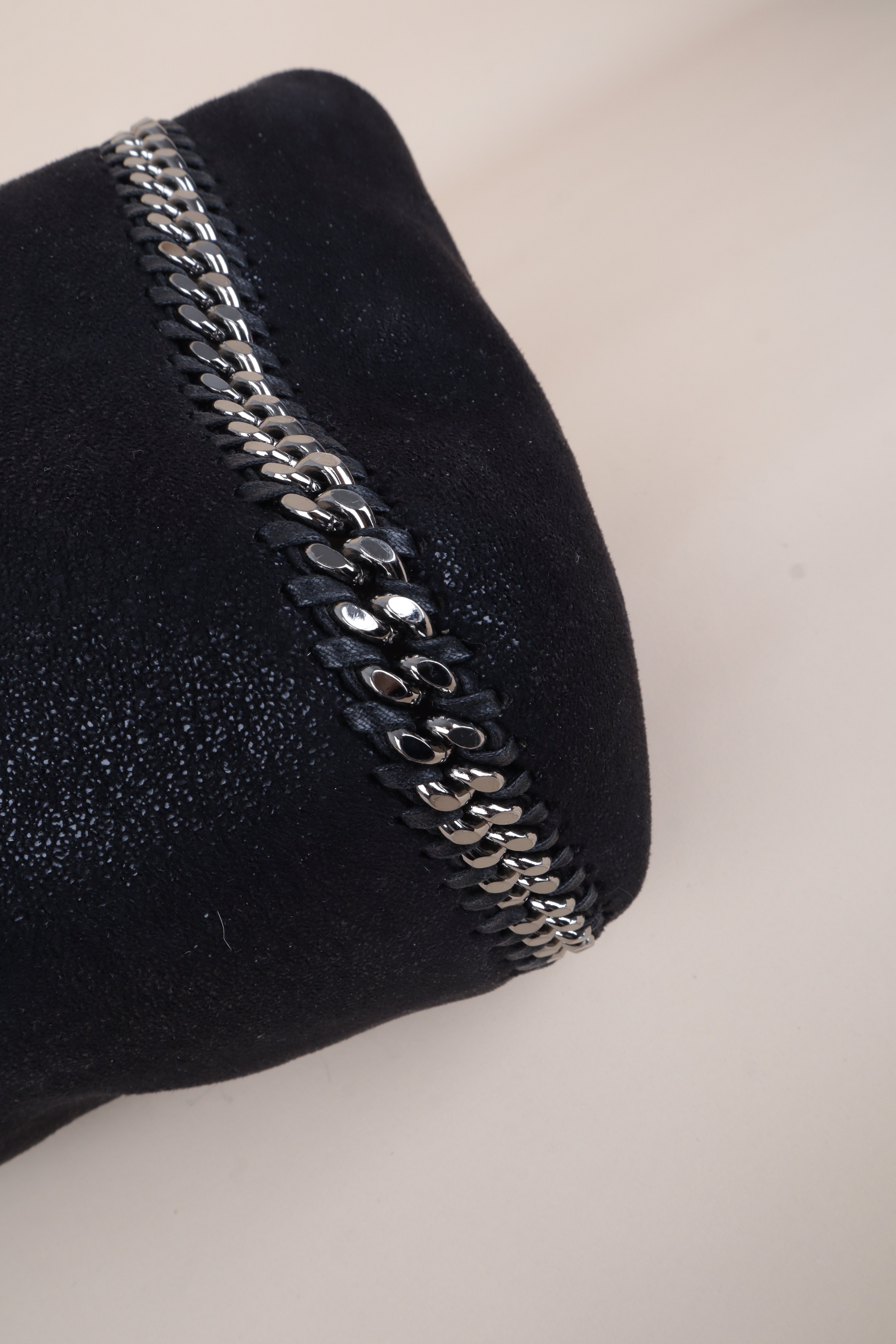 Stella Mccartney Bicolor Velvet Reversible Falabella Bag