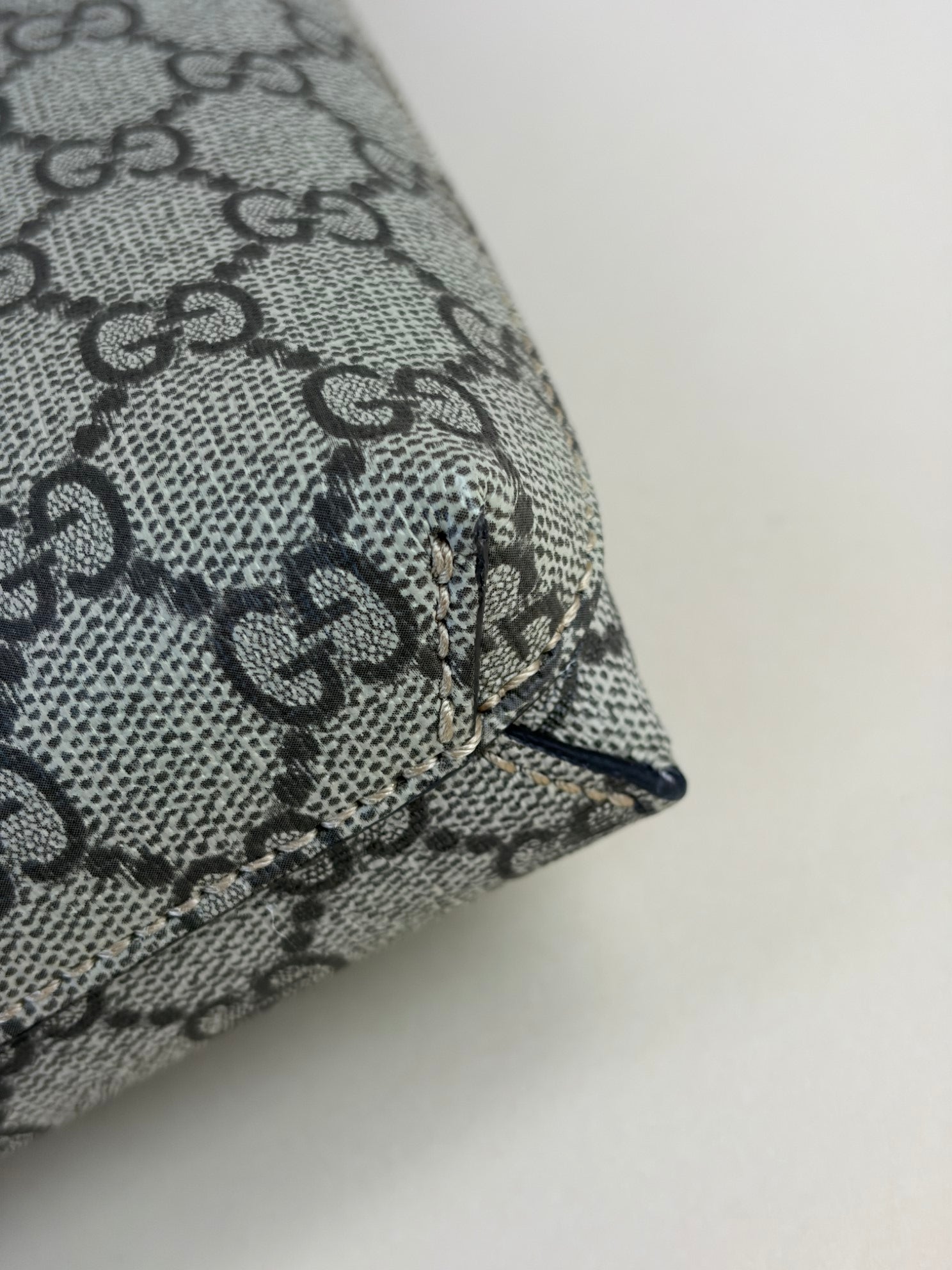 GUCCI supreme messenger bag with interlocking G