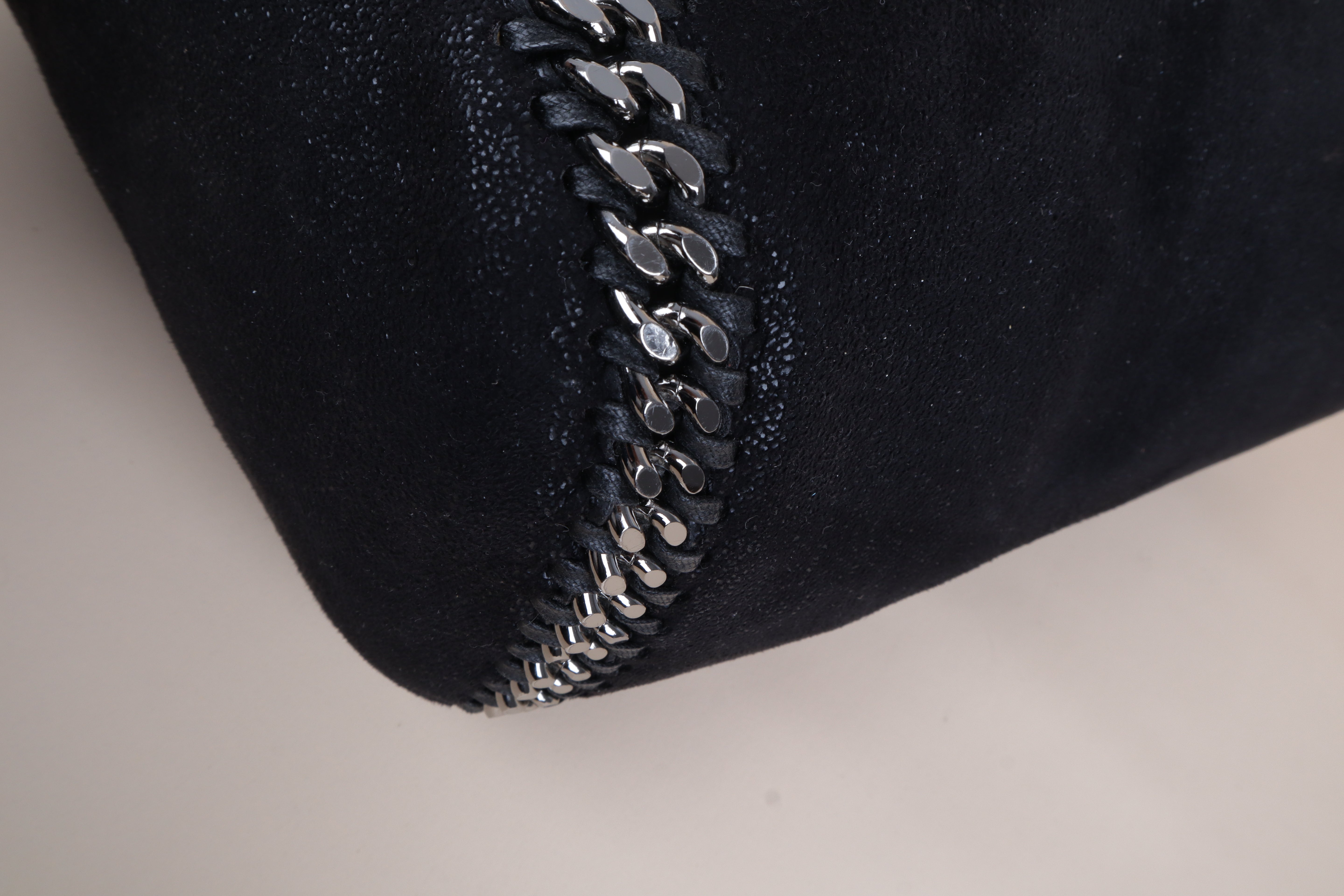 Stella Mccartney Bicolor Velvet Reversible Falabella Bag