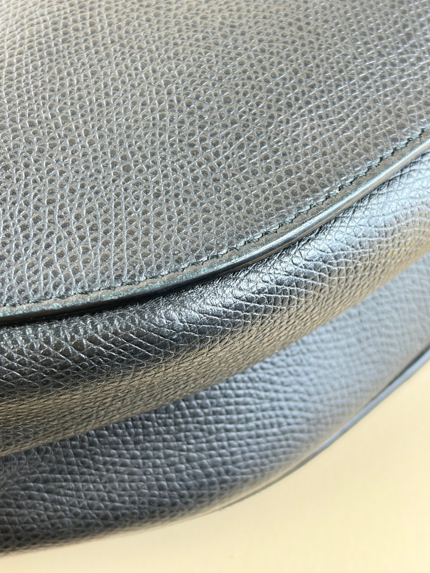 Christian Dior Black Saddle Medium Bag