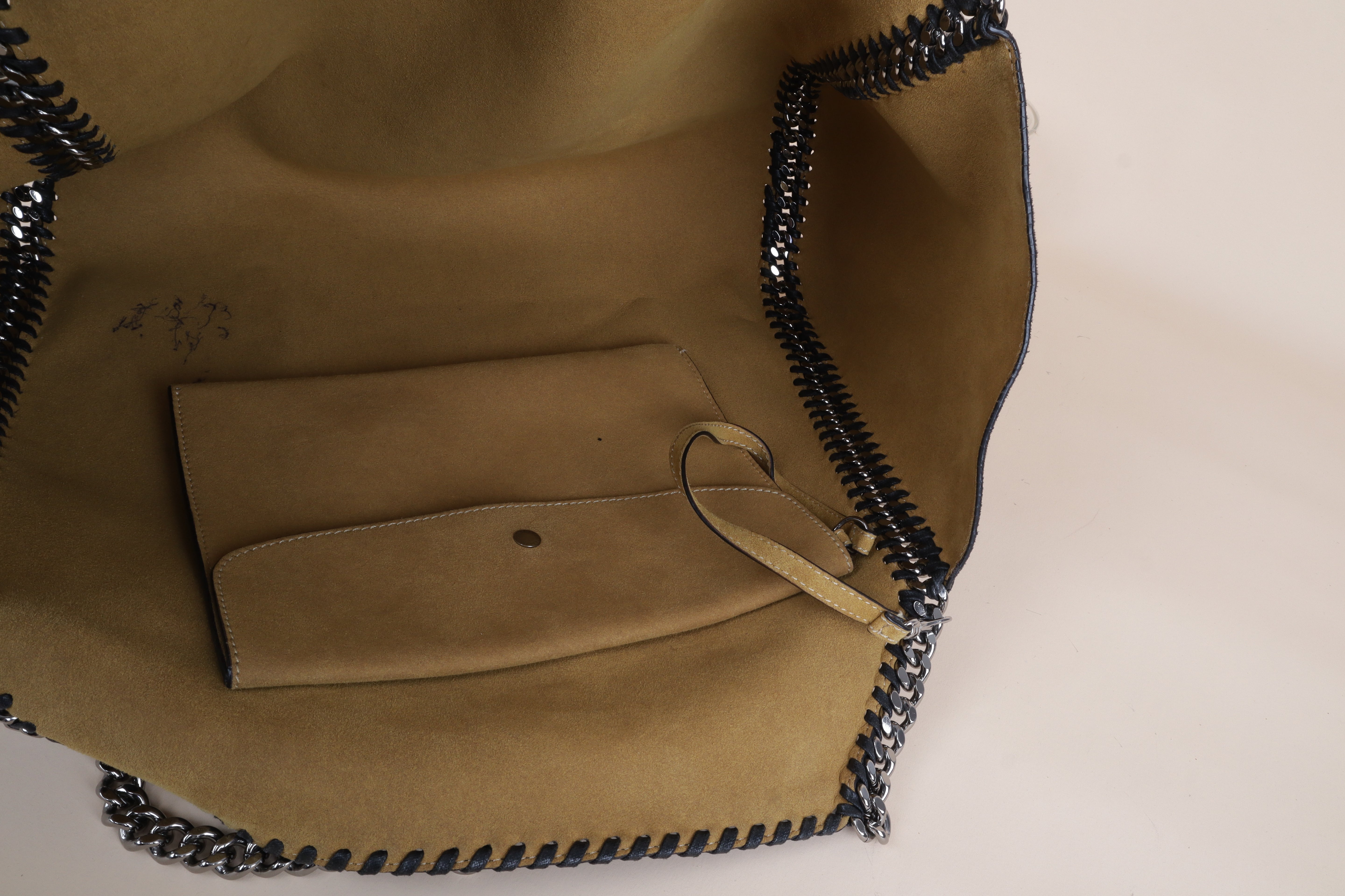 Stella Mccartney Bicolor Velvet Reversible Falabella Bag