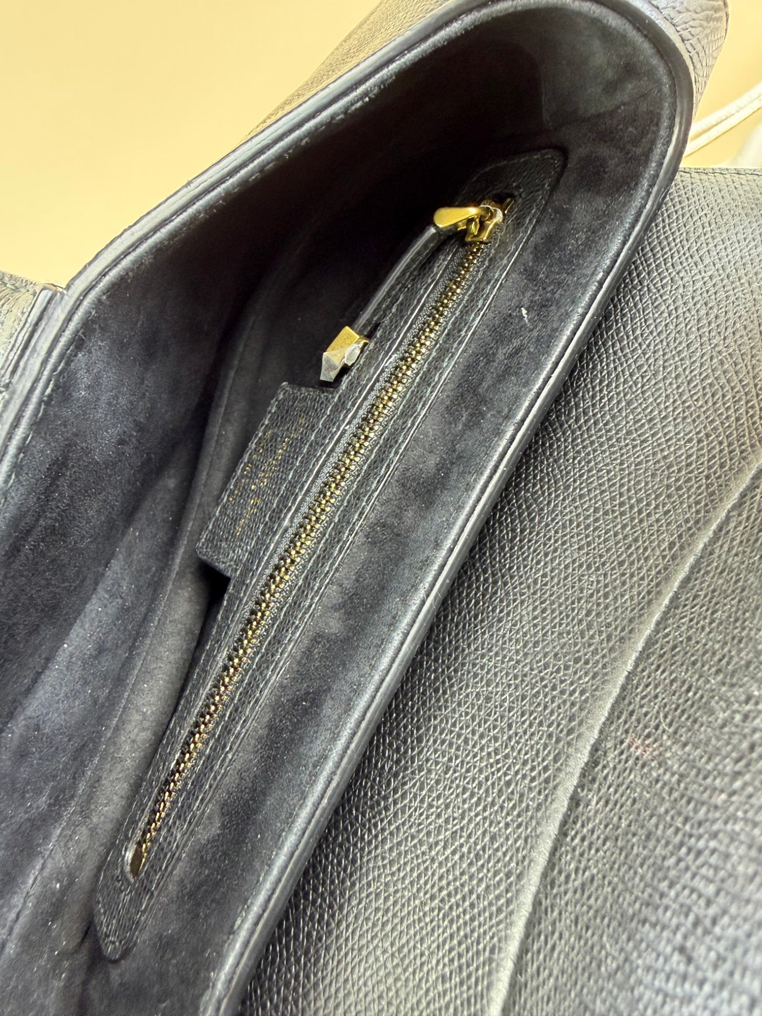 Christian Dior Black Saddle Medium Bag