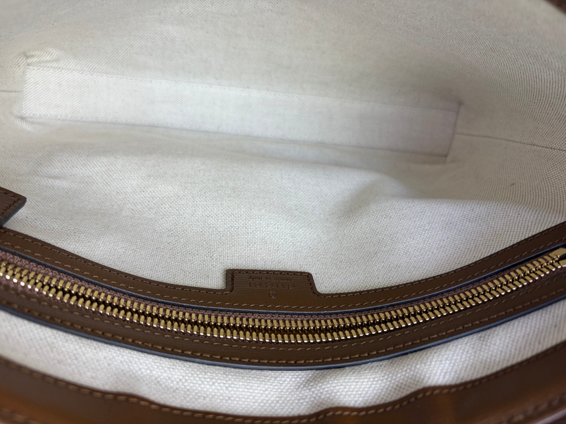 GUCCI supreme messenger bag with interlocking G