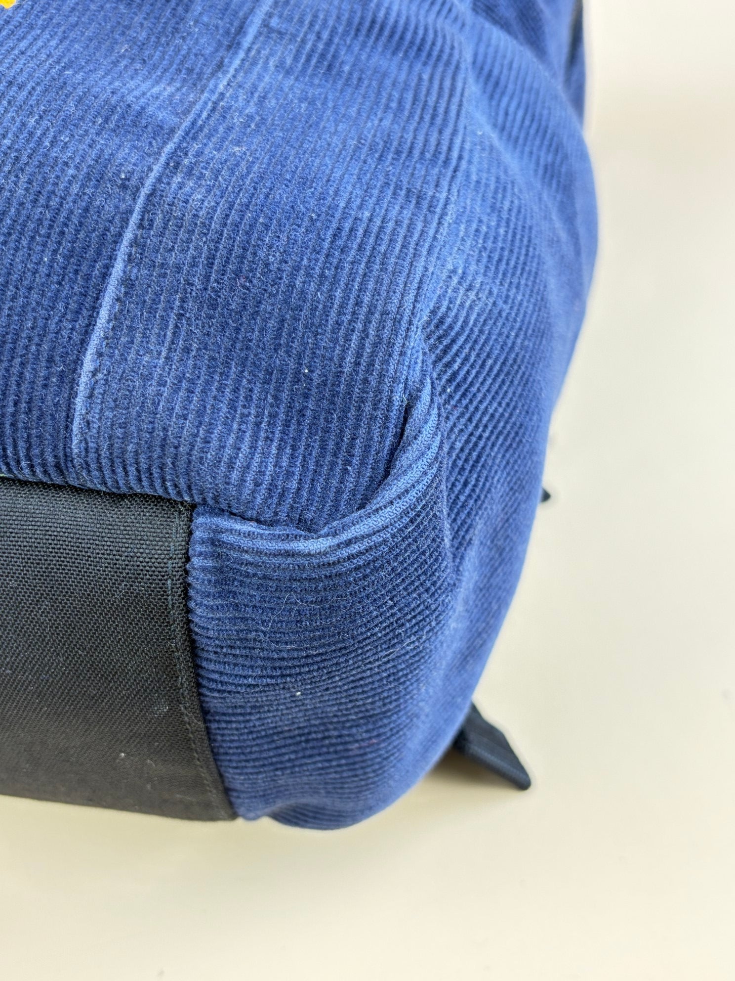 YSL Blue Velvet Backpack Bag