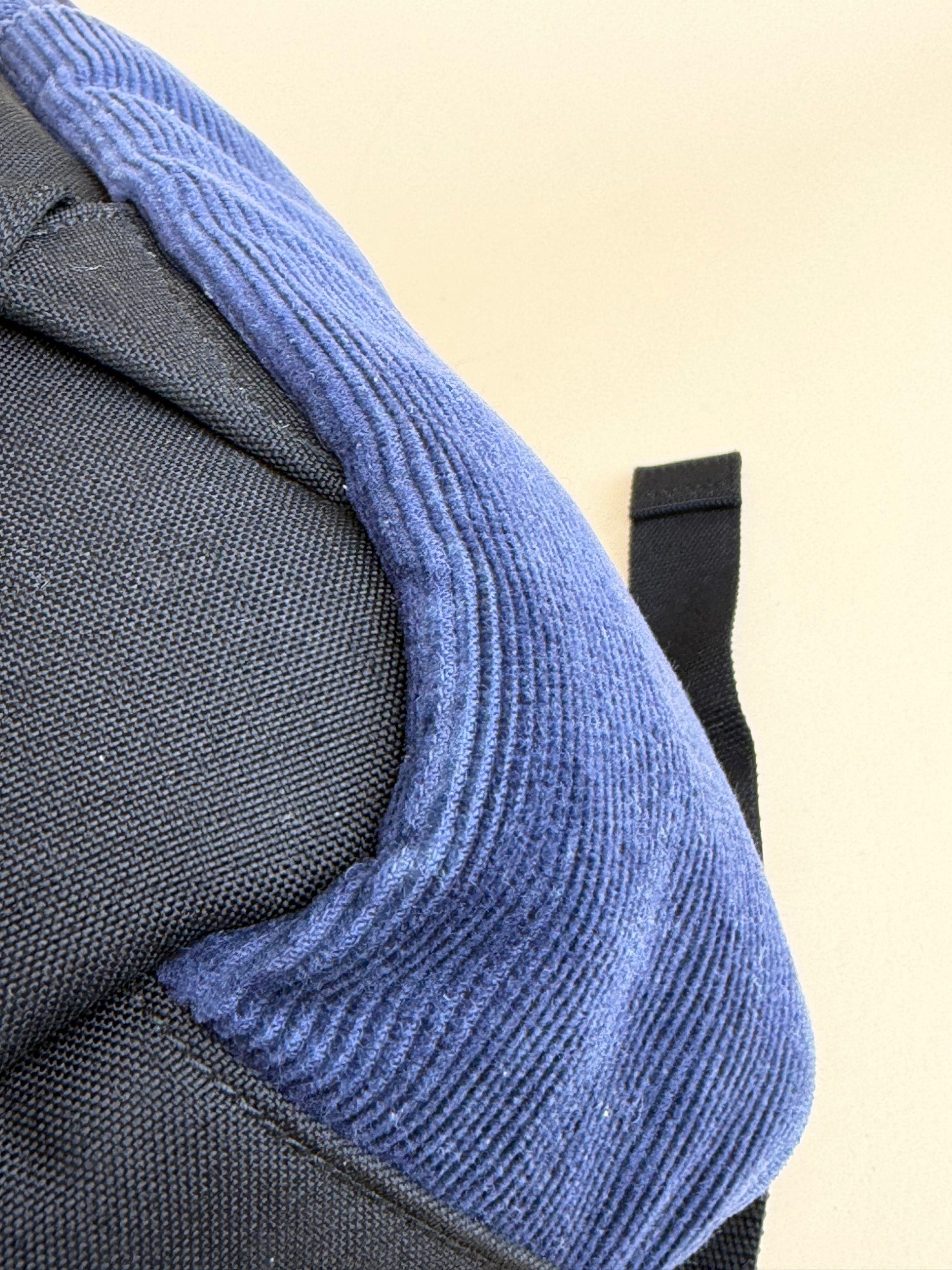 YSL Blue Velvet Backpack Bag