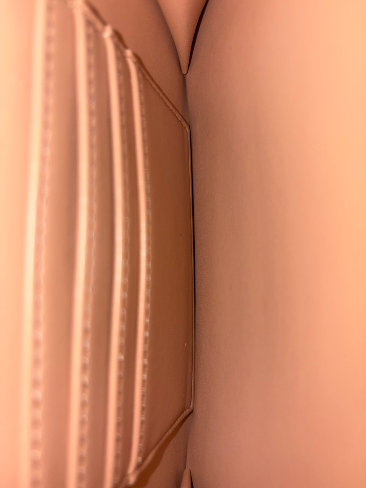 stella McCartney pink leather mini logo cross body