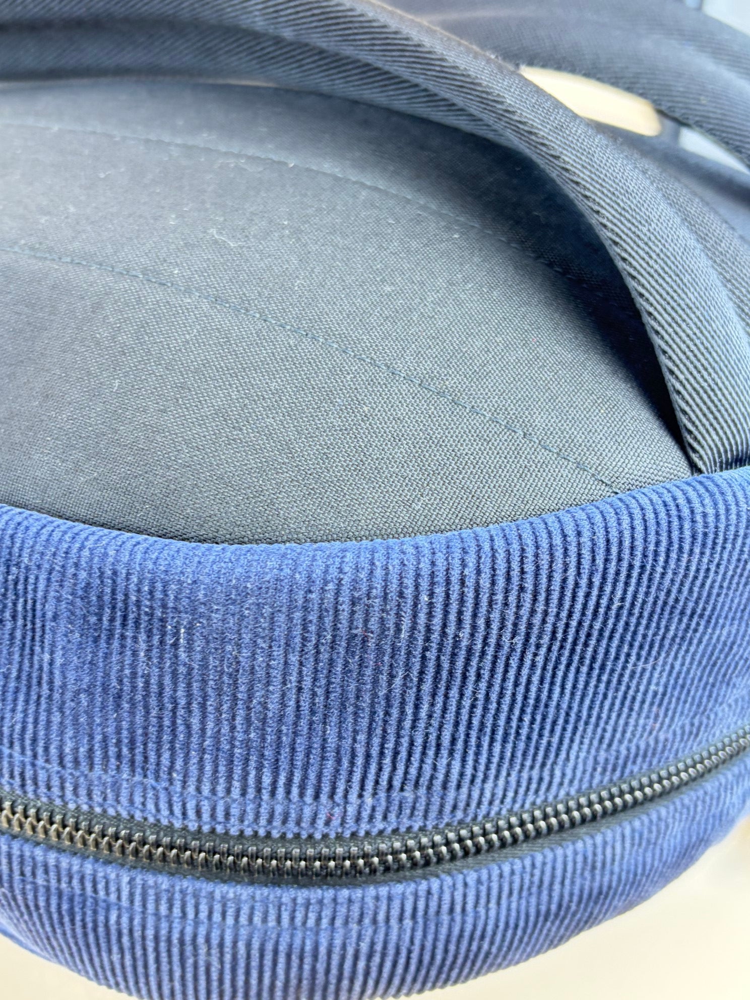 YSL Blue Velvet Backpack Bag