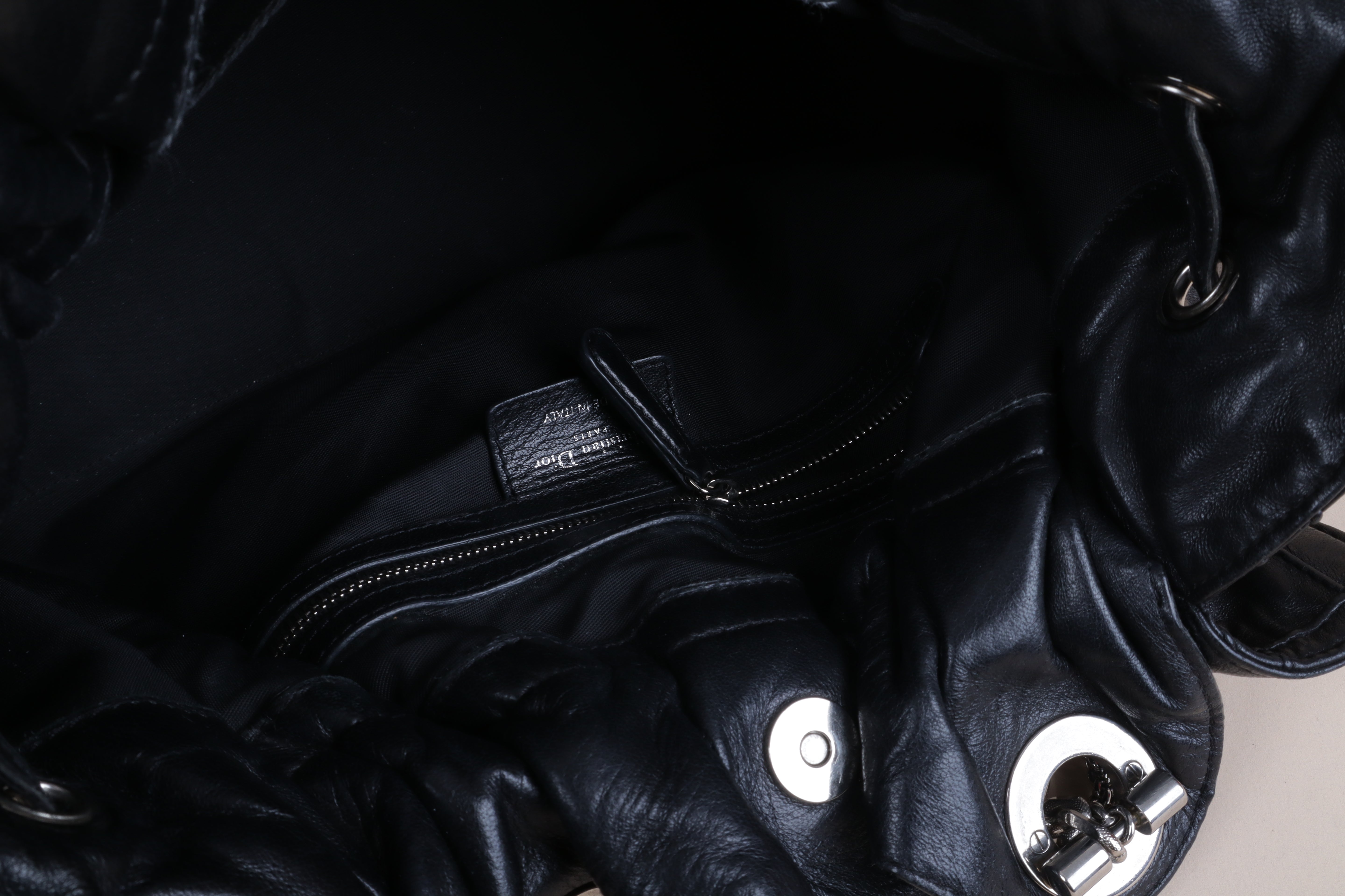 Christian Dior black Carnage Le Trente Shoulder Bag