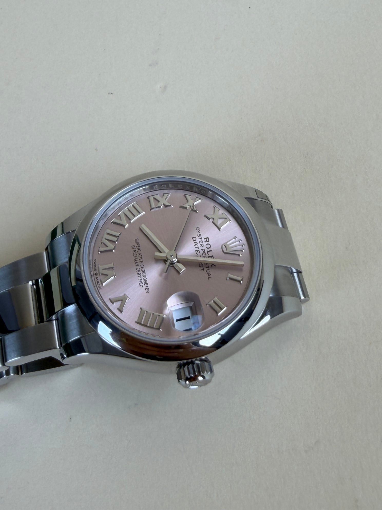 Rolex oyster perpetual datejust 31 steel