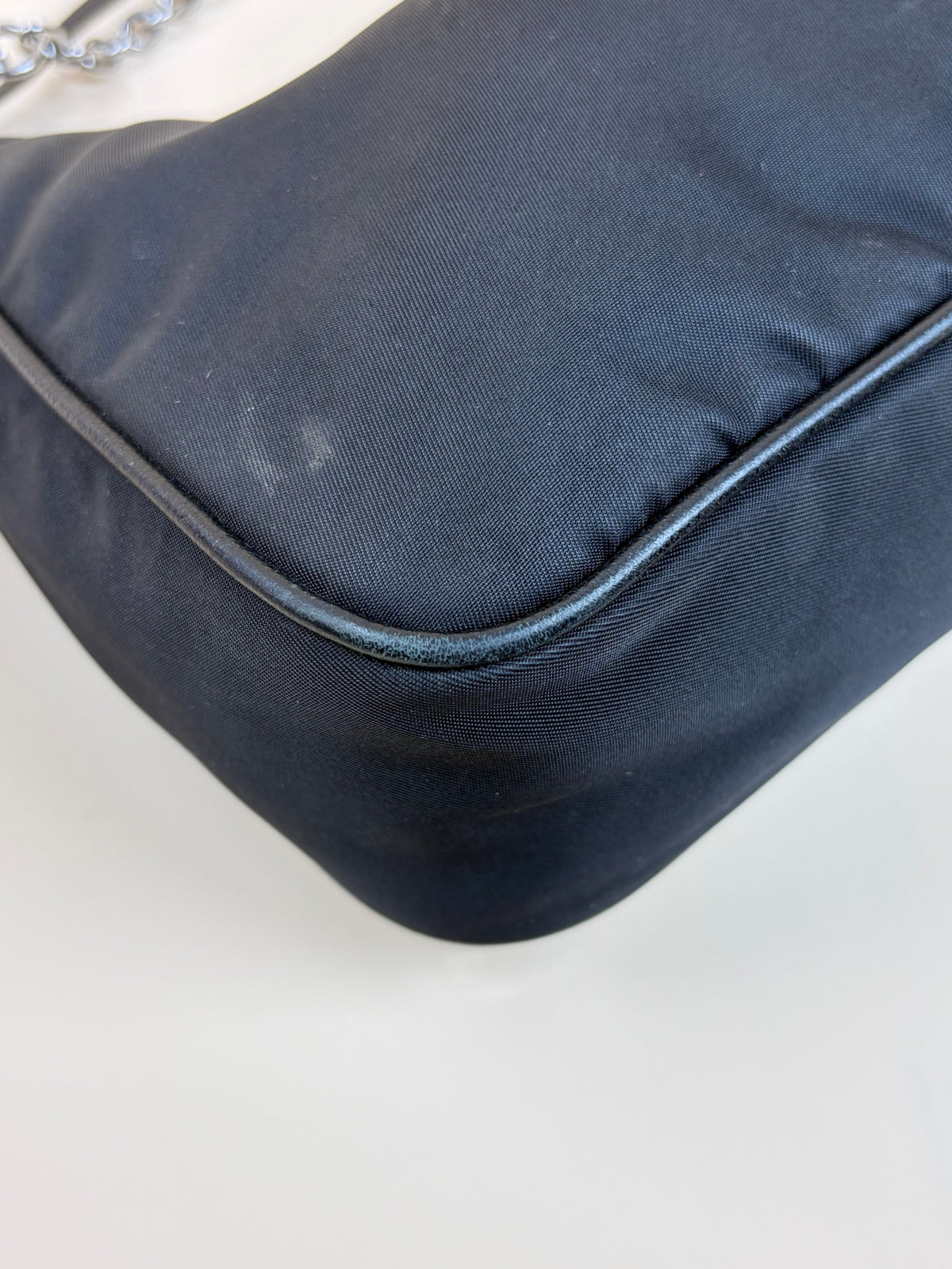 Prada Black Nylon Re Edition 2005 hobo Bag