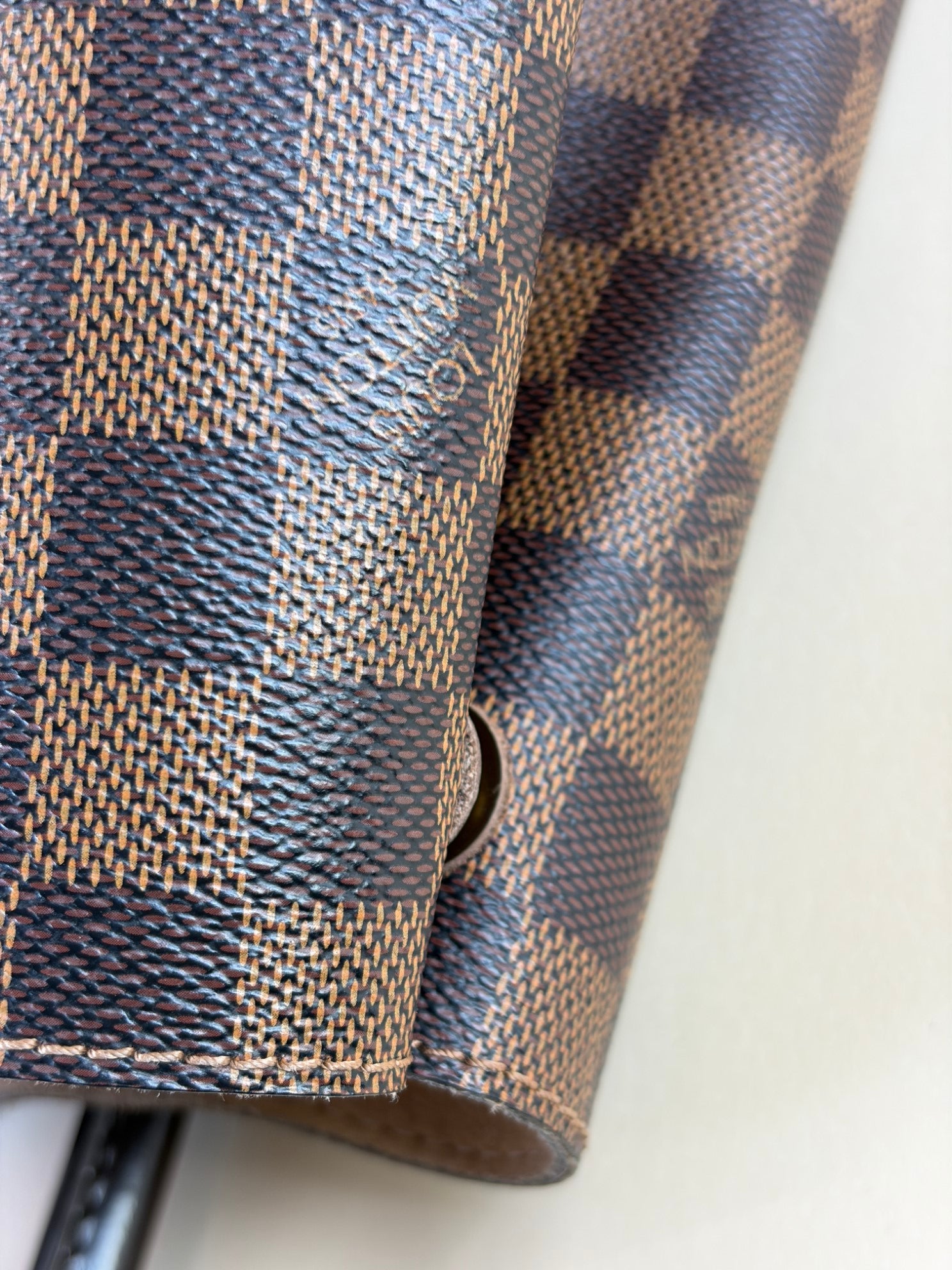 LOUIS VUITTON Kensington damier Ebene tote bag