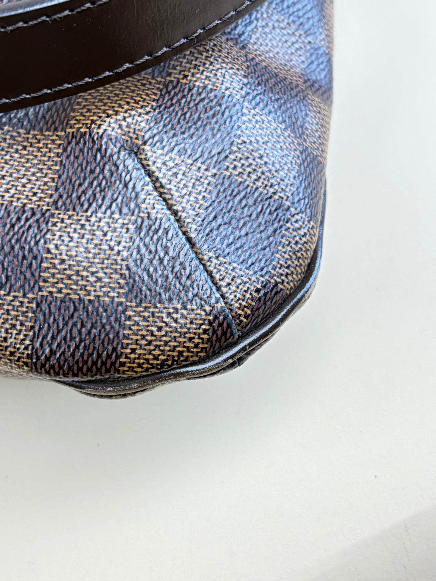 Louis Vuitton Damier Ebene Bloomsbury PM Crossbody Bag