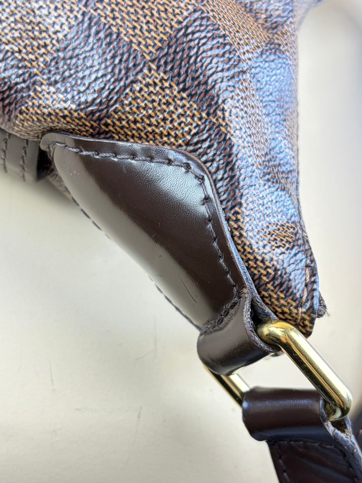 Louis Vuitton Damier Ebene Bloomsbury PM Crossbody Bag