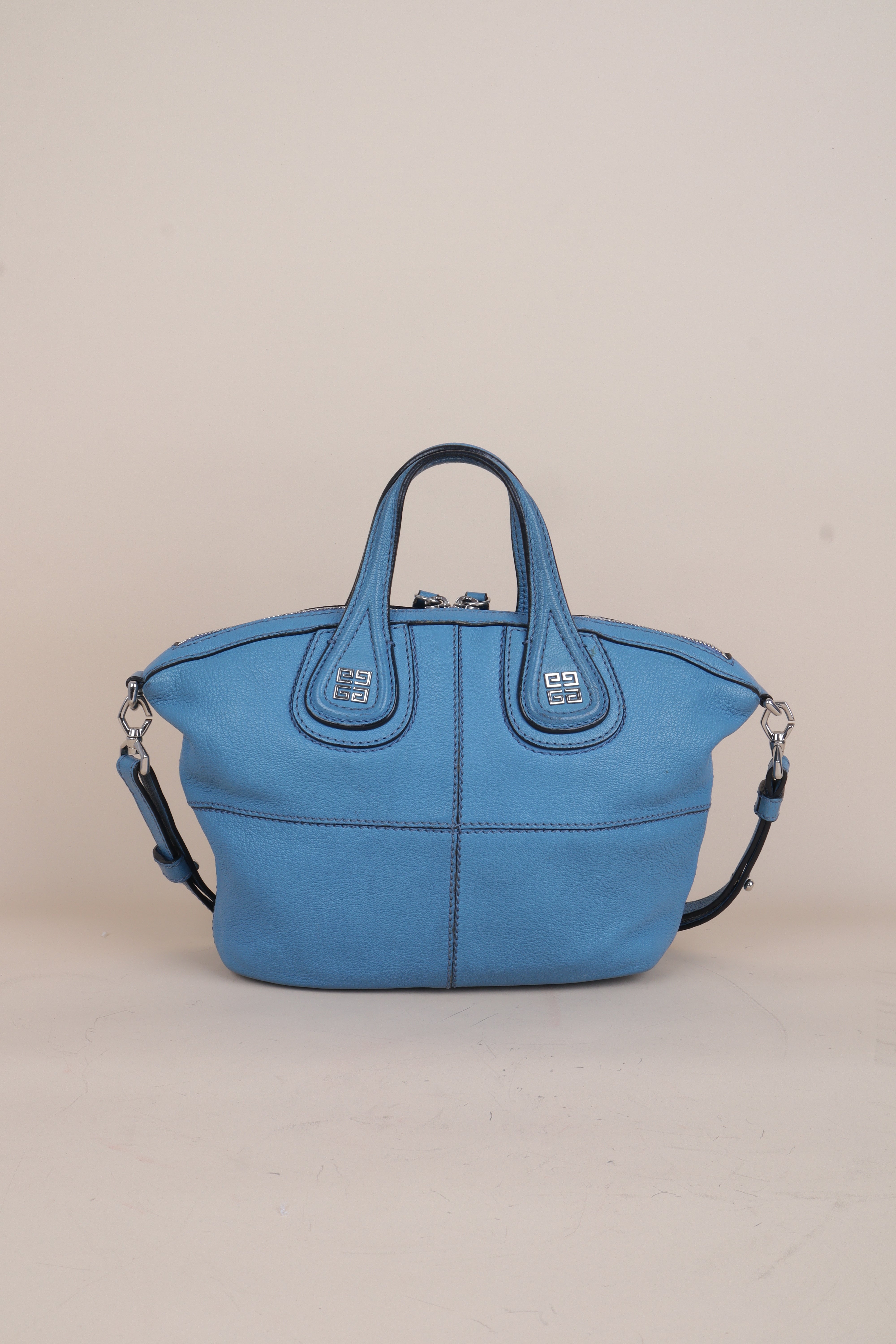 Givenchy Blue Leather Small Nightingale Bag