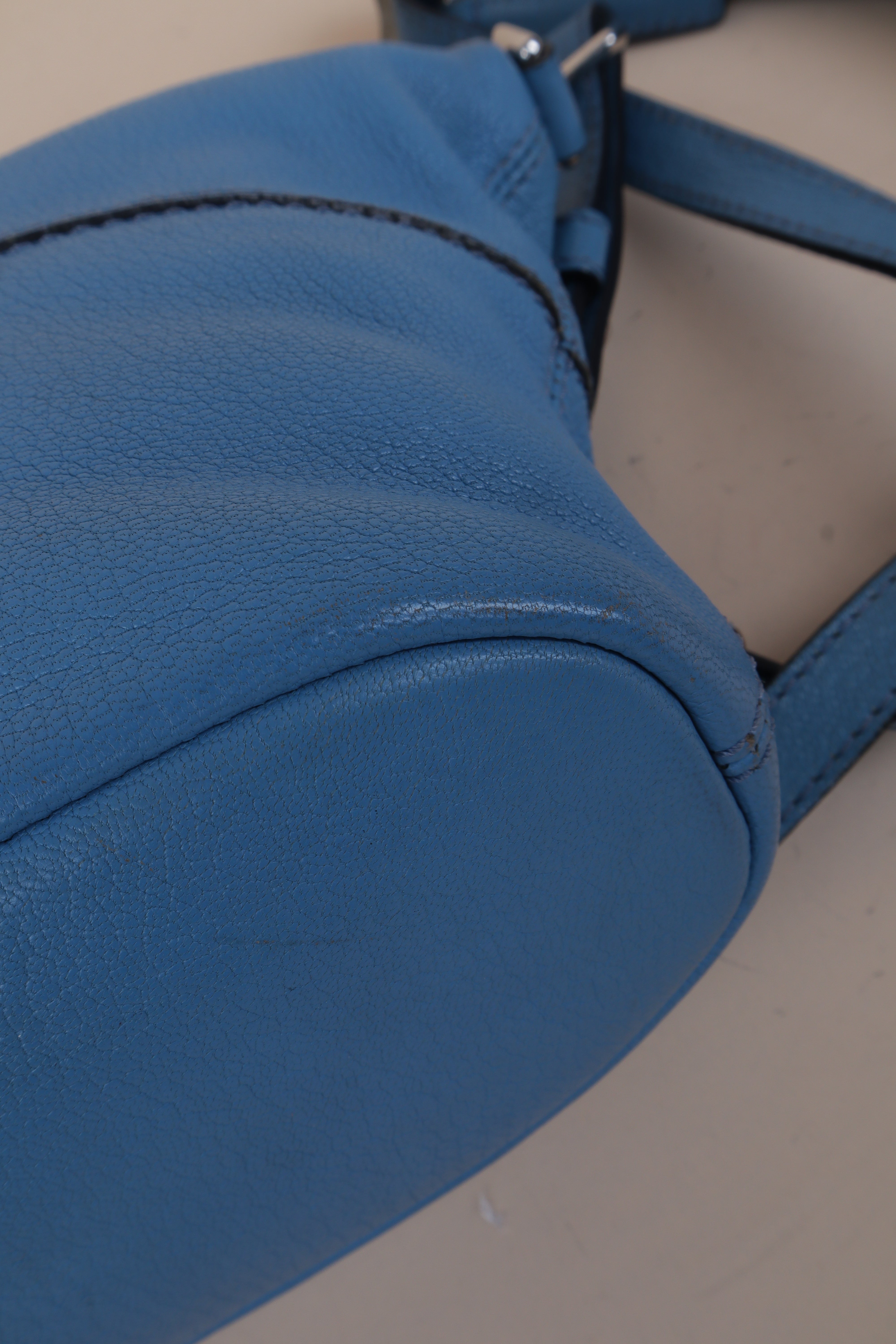 Givenchy Blue Leather Small Nightingale Bag