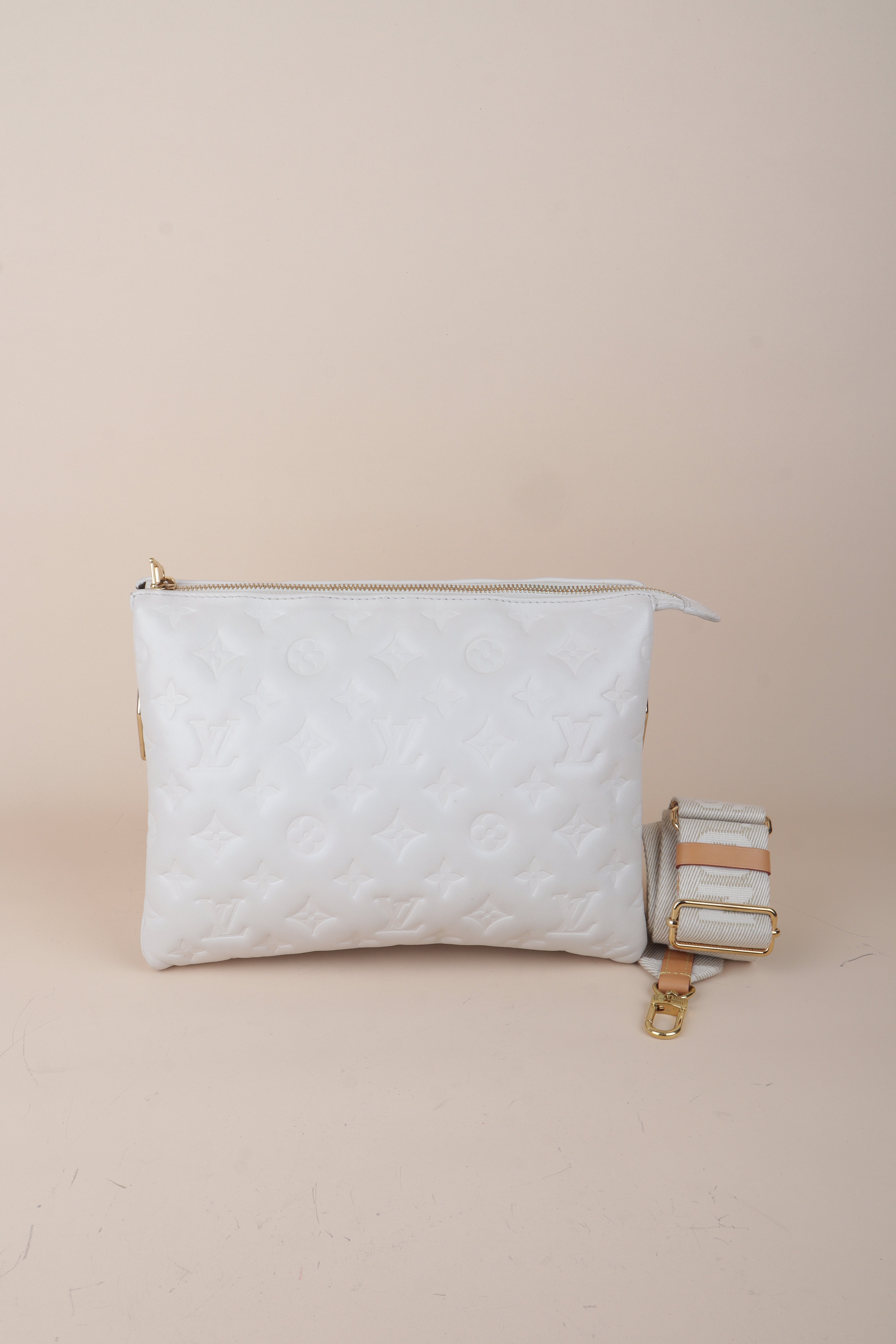 Louis Vuitton Monogram Embossed Coussin PM Bag