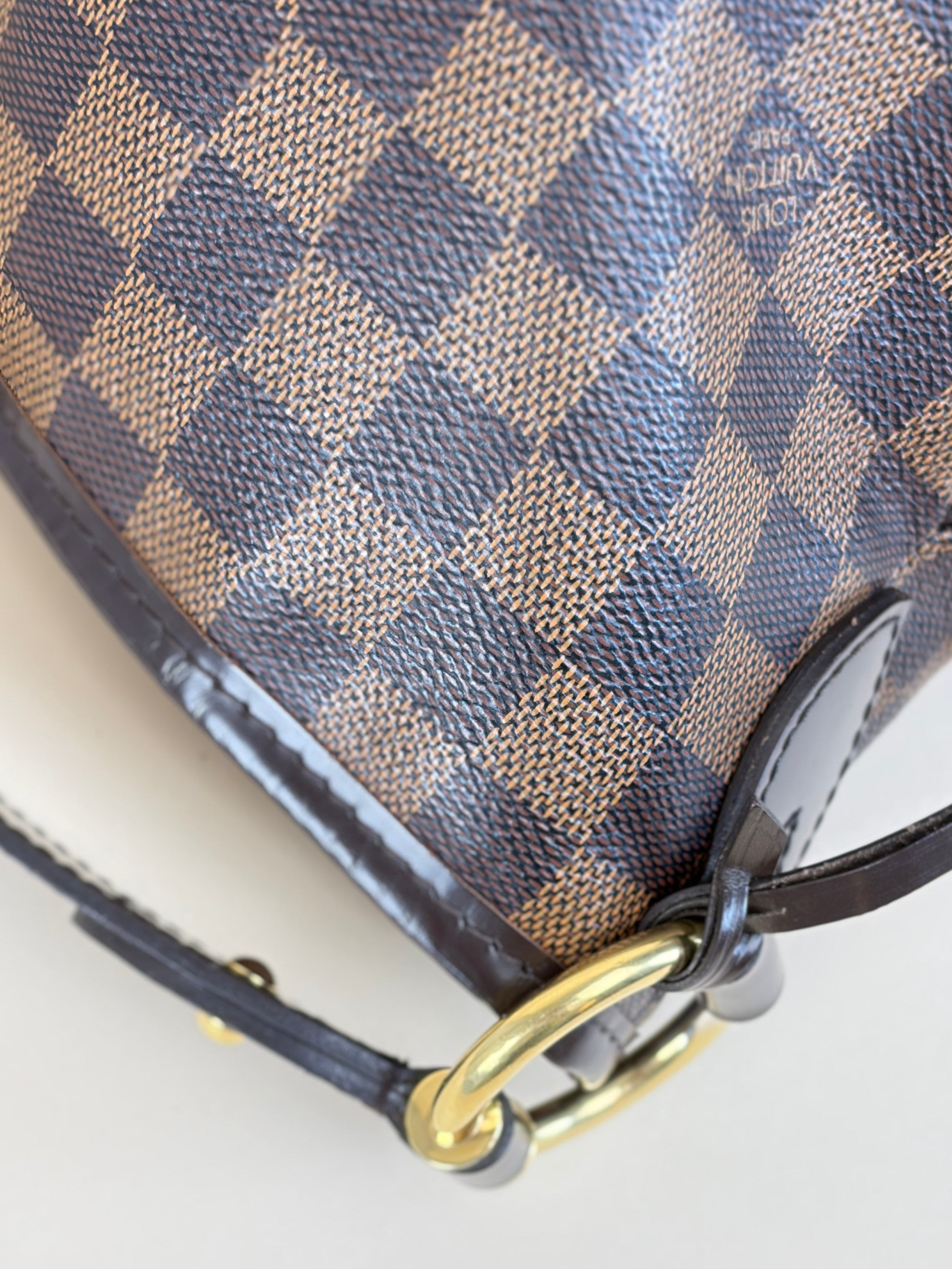 Louis Vuitton Damier Ebene Delightful MM Shoulder Bag
