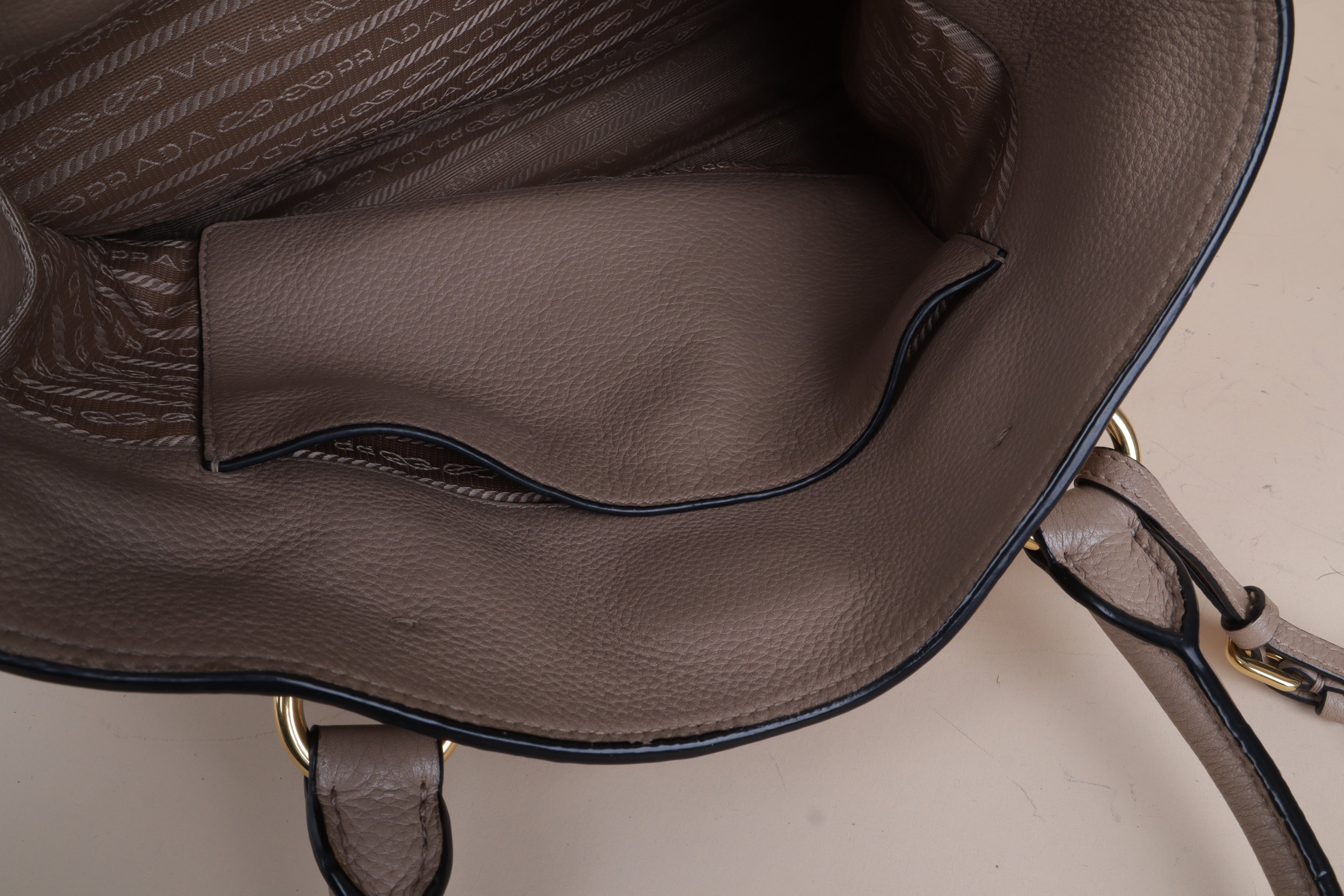 Prada Beige Tote Bag