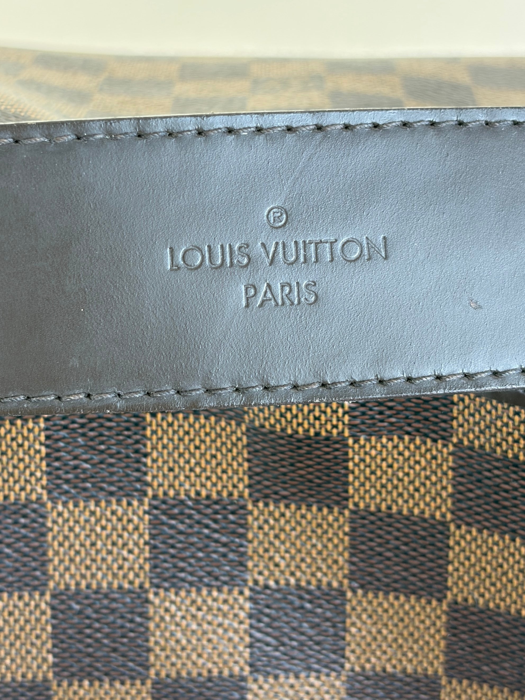 Louis Vuitton Damier Ebene Delightful MM Shoulder Bag