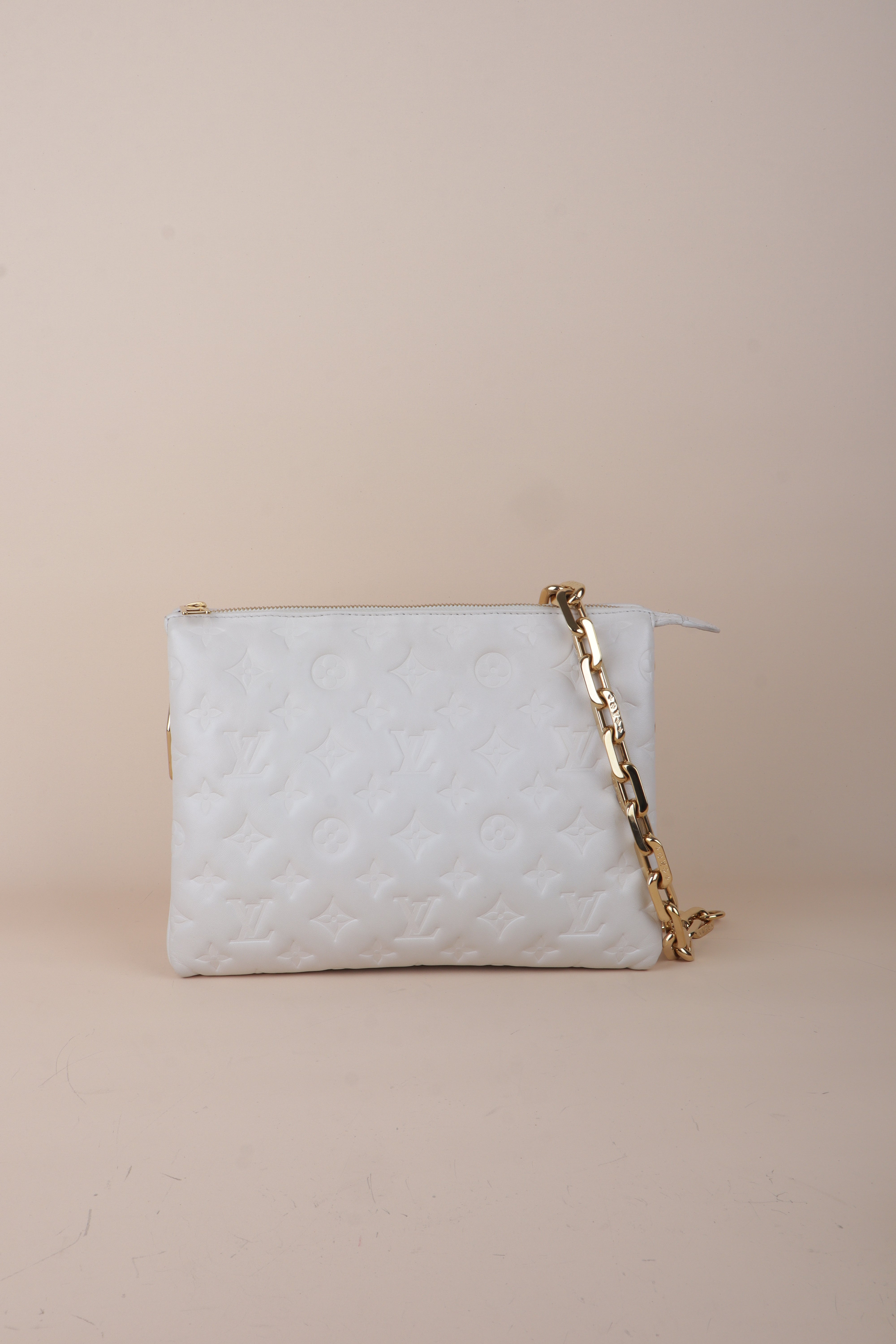 Louis Vuitton Monogram Embossed Coussin PM Bag