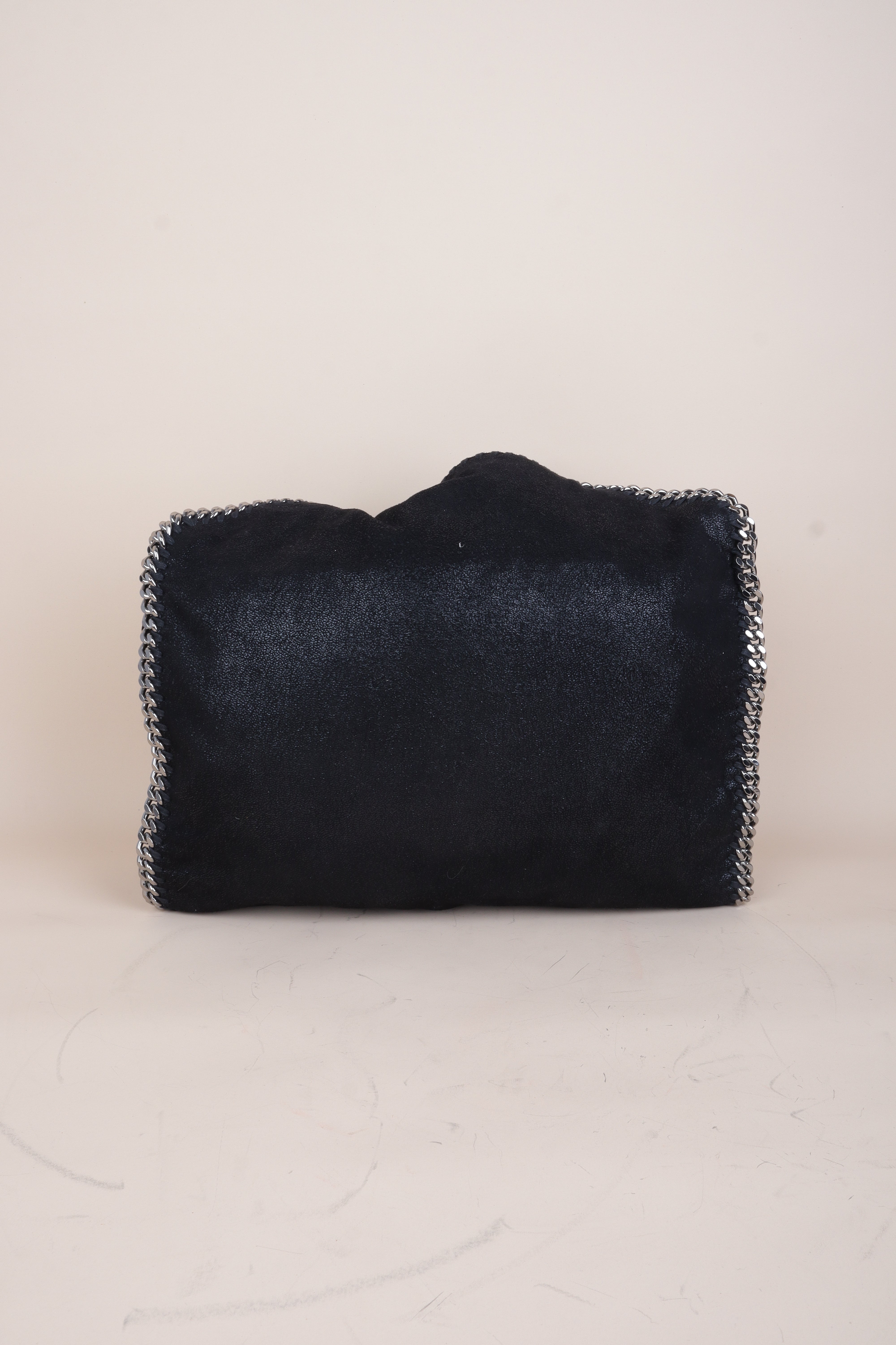 STELLA McCartney black Falabella Fold Over Bag