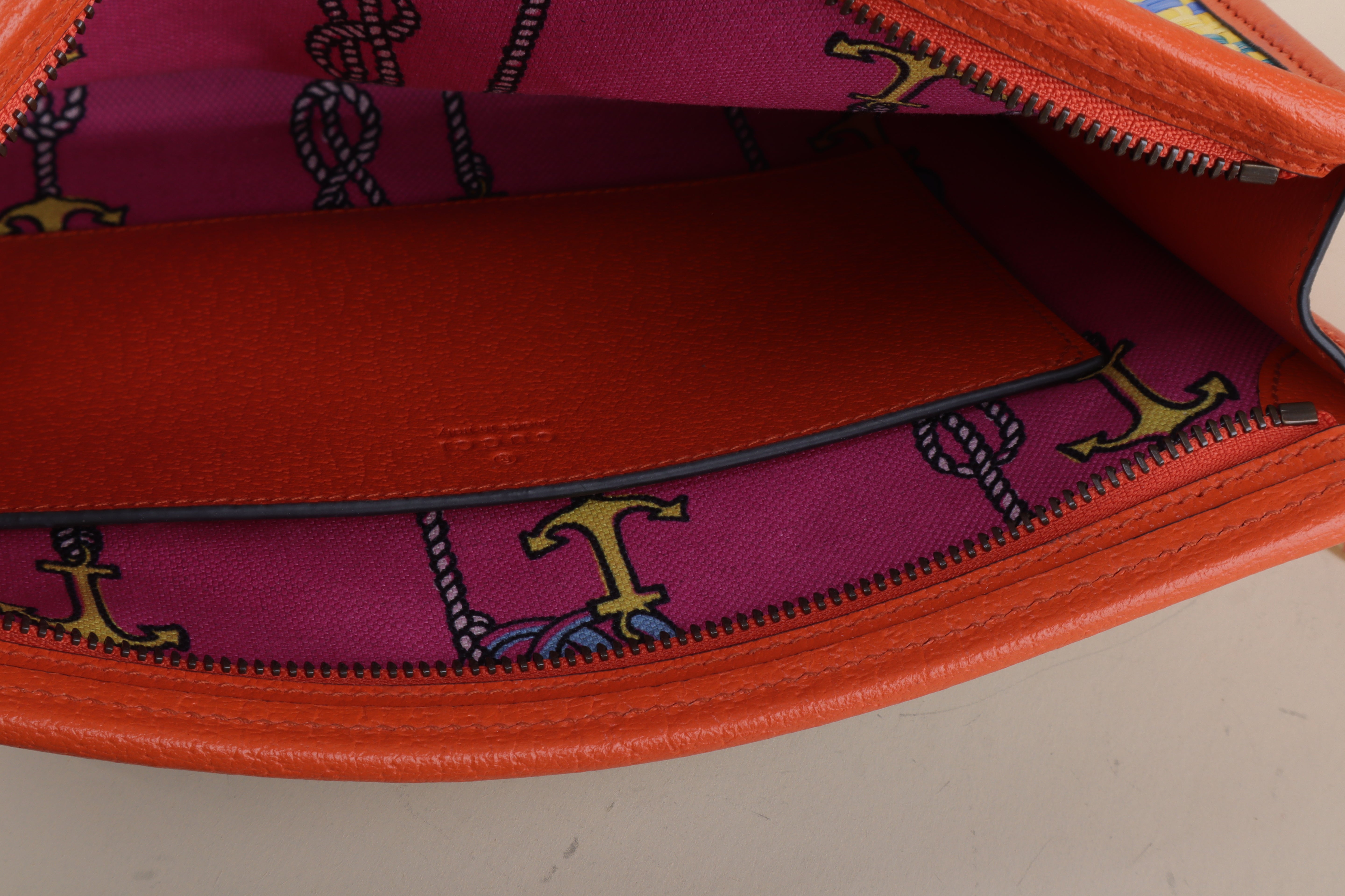 GUCCI Miami raffia sequins beauty case