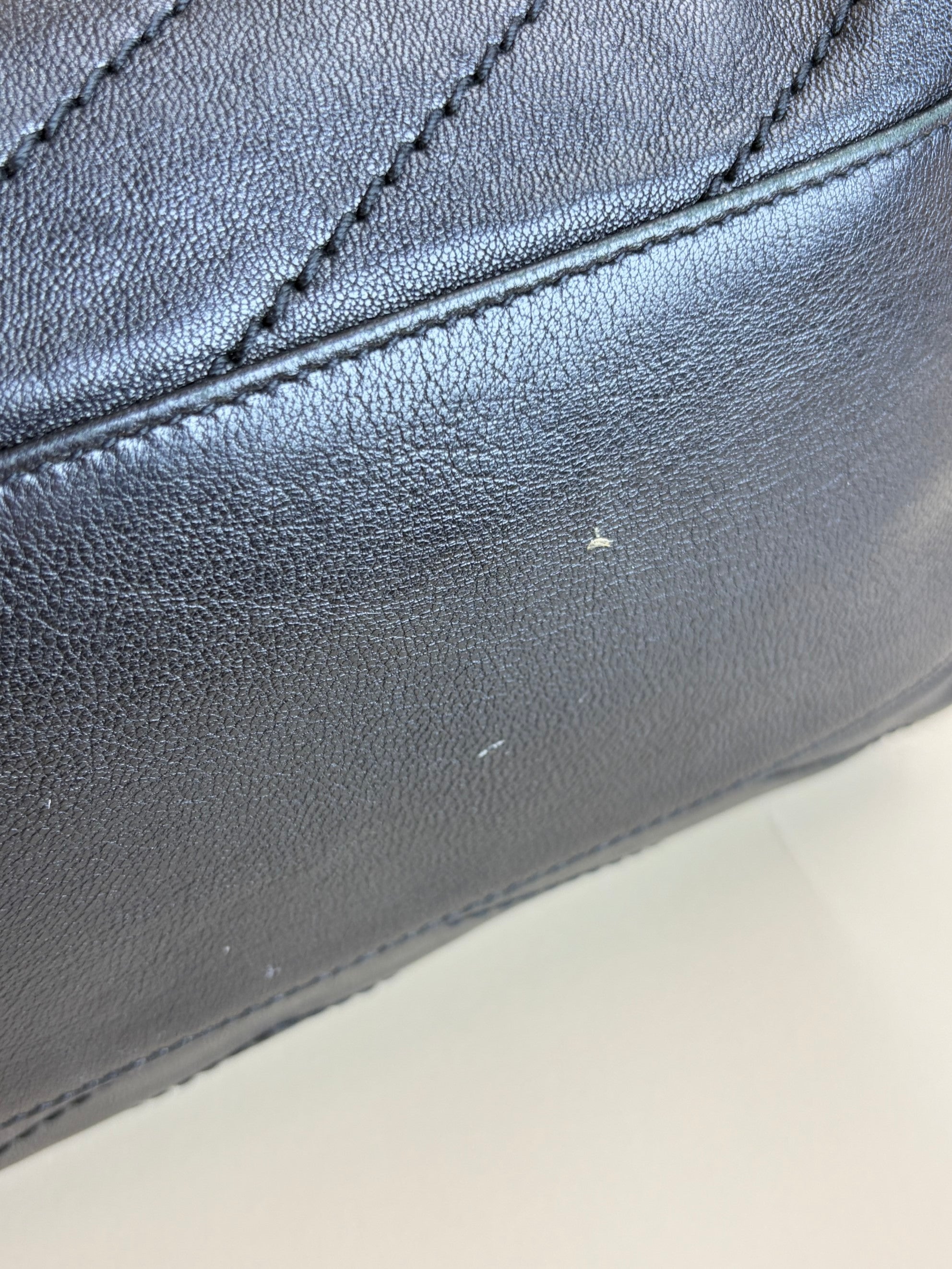 YSL Black lambskin Nolita small